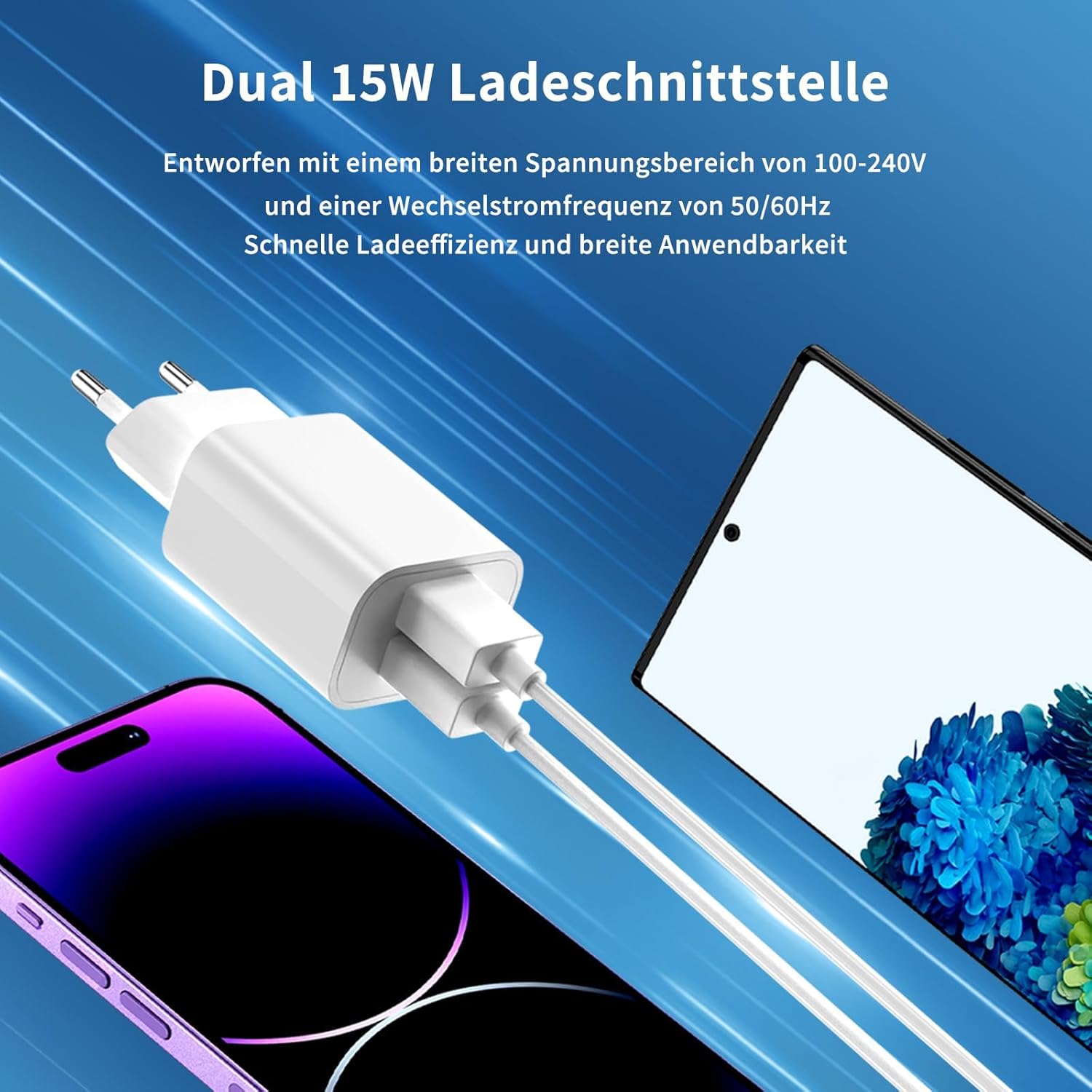 Thumbnail 2 de 4er Pack USB Ladegerät 2,0 A 📱