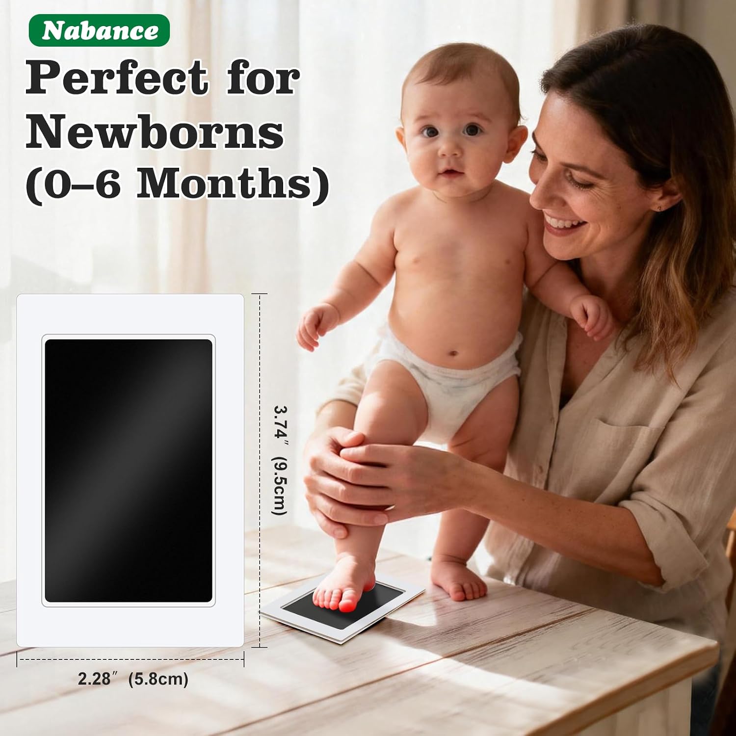 Thumbnail 2 de Baby inkless handprint kit for 0 to 6 months