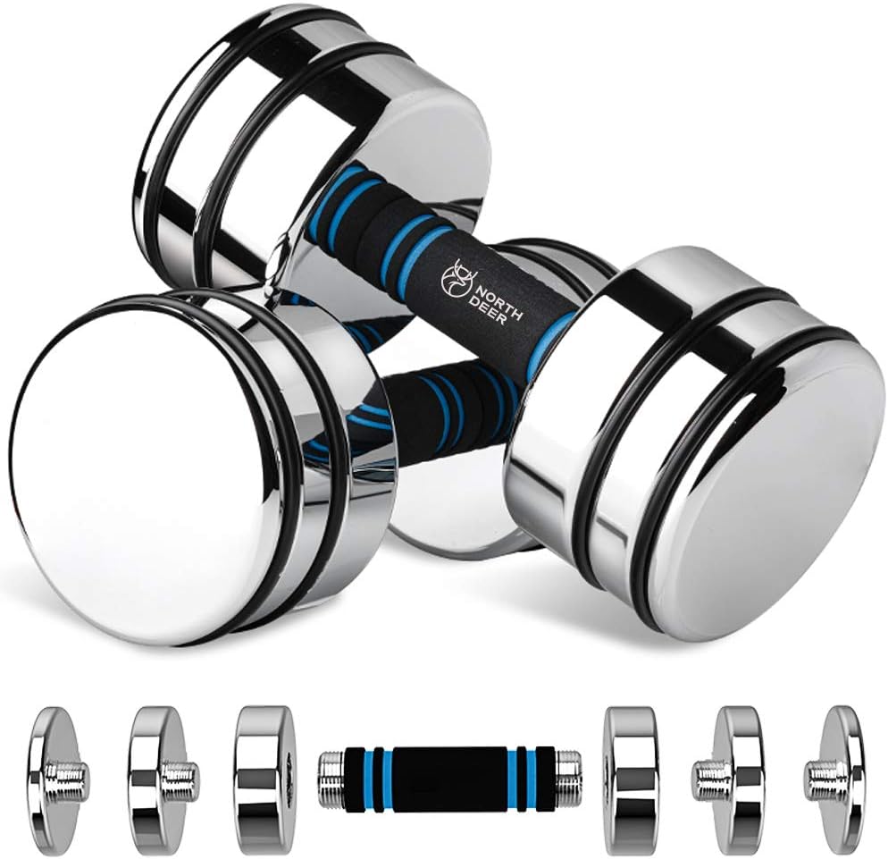 Northdeer Steel Dumbbells Ultracompact 2.5–25kg