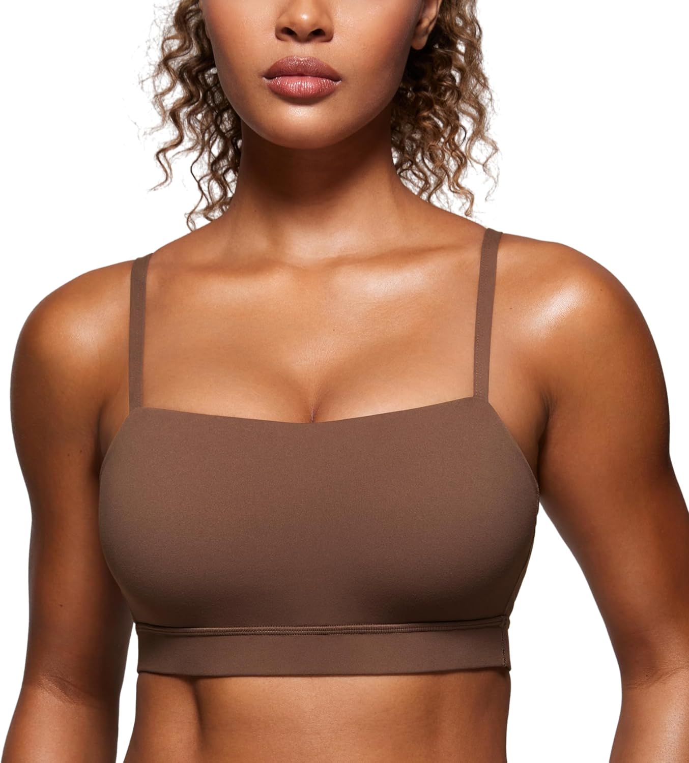 Thumbnail 6 de CRZ YOGA Butterluxe Reggiseno Sportivo per Donne con Cinghie Regolabili, Imbottito e Senza Fili
