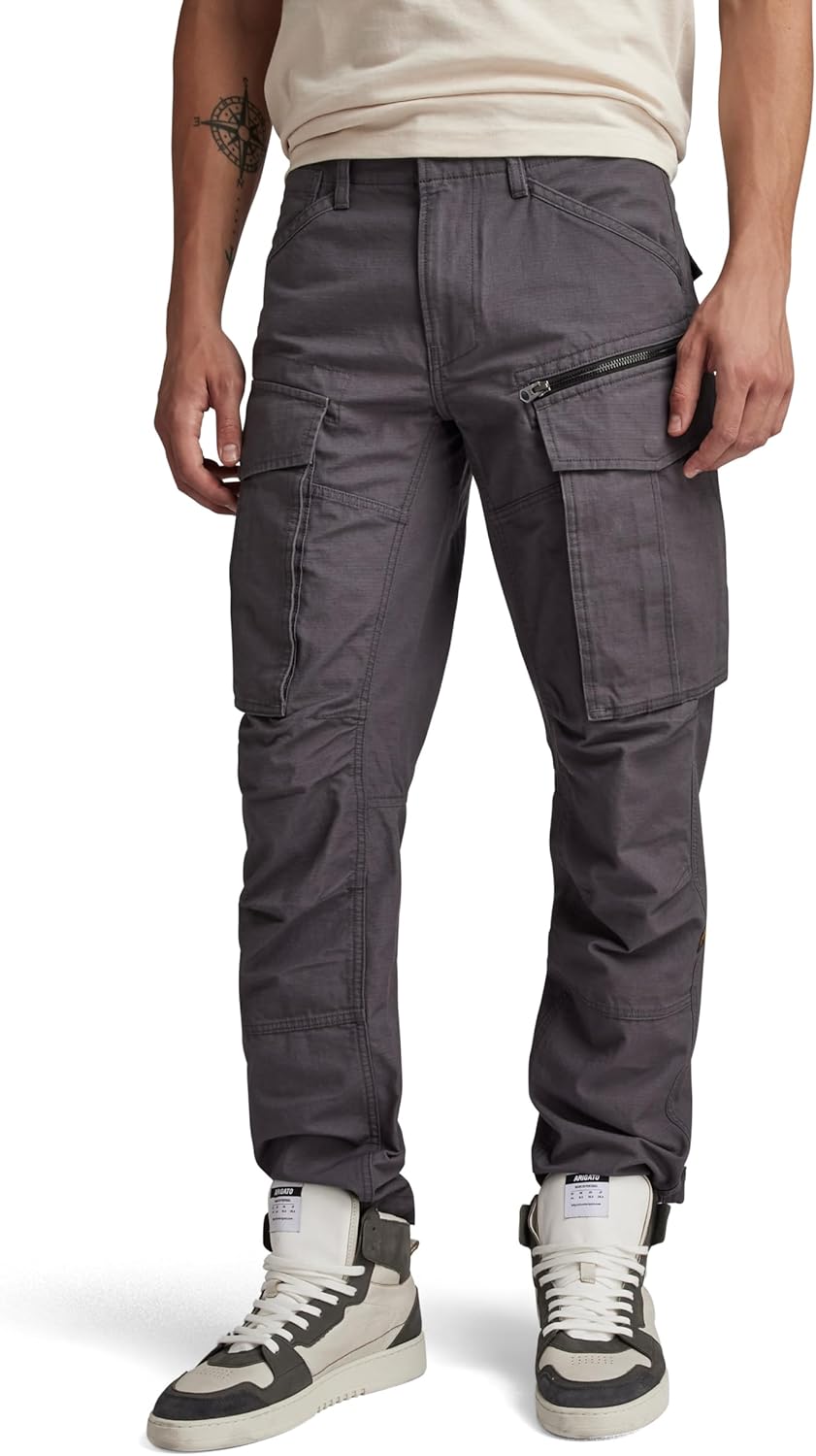 Thumbnail 6 de G-Star Herren Rovic Zip 3D Regular Tapered Pants – zipptauglich, schlicht und normaler Bund