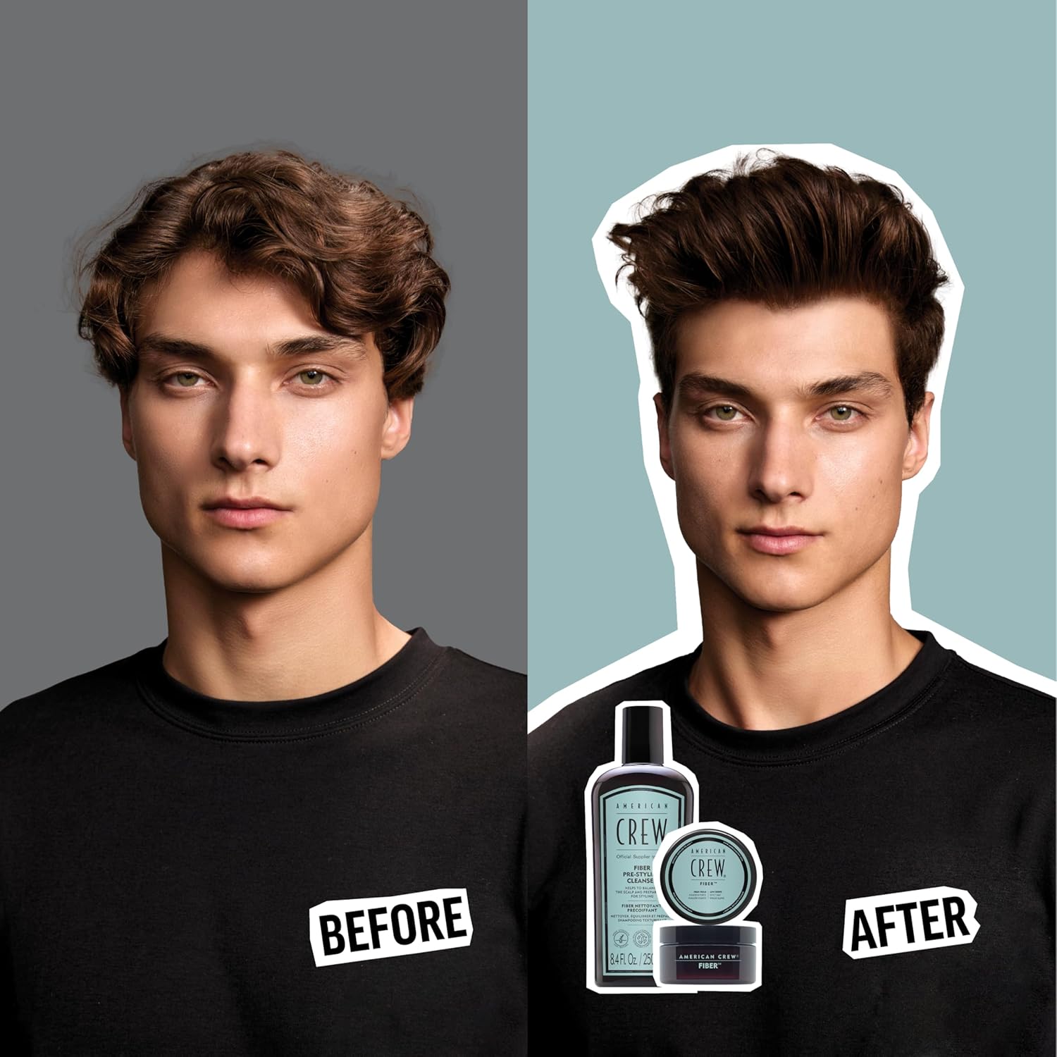 Thumbnail 3 de American Crew Fiber Pre-Styling Shampoo 250 ml