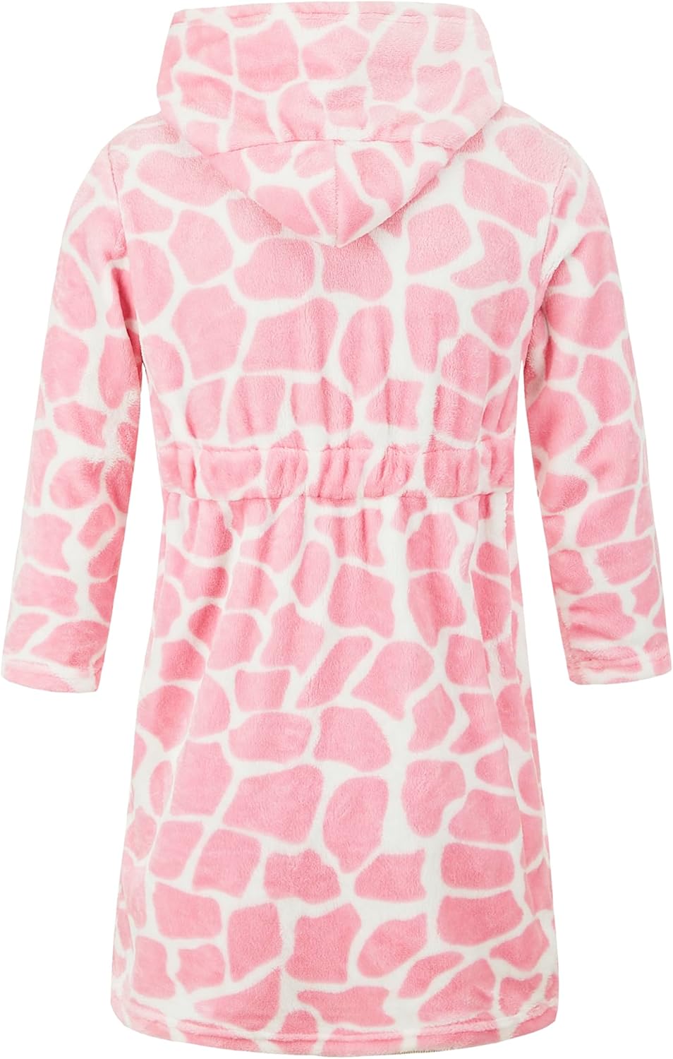 Thumbnail 1 de JZLPIN Children’s Hooded Bathrobe: Soft Coral Fleece Dressing Gown for Kids