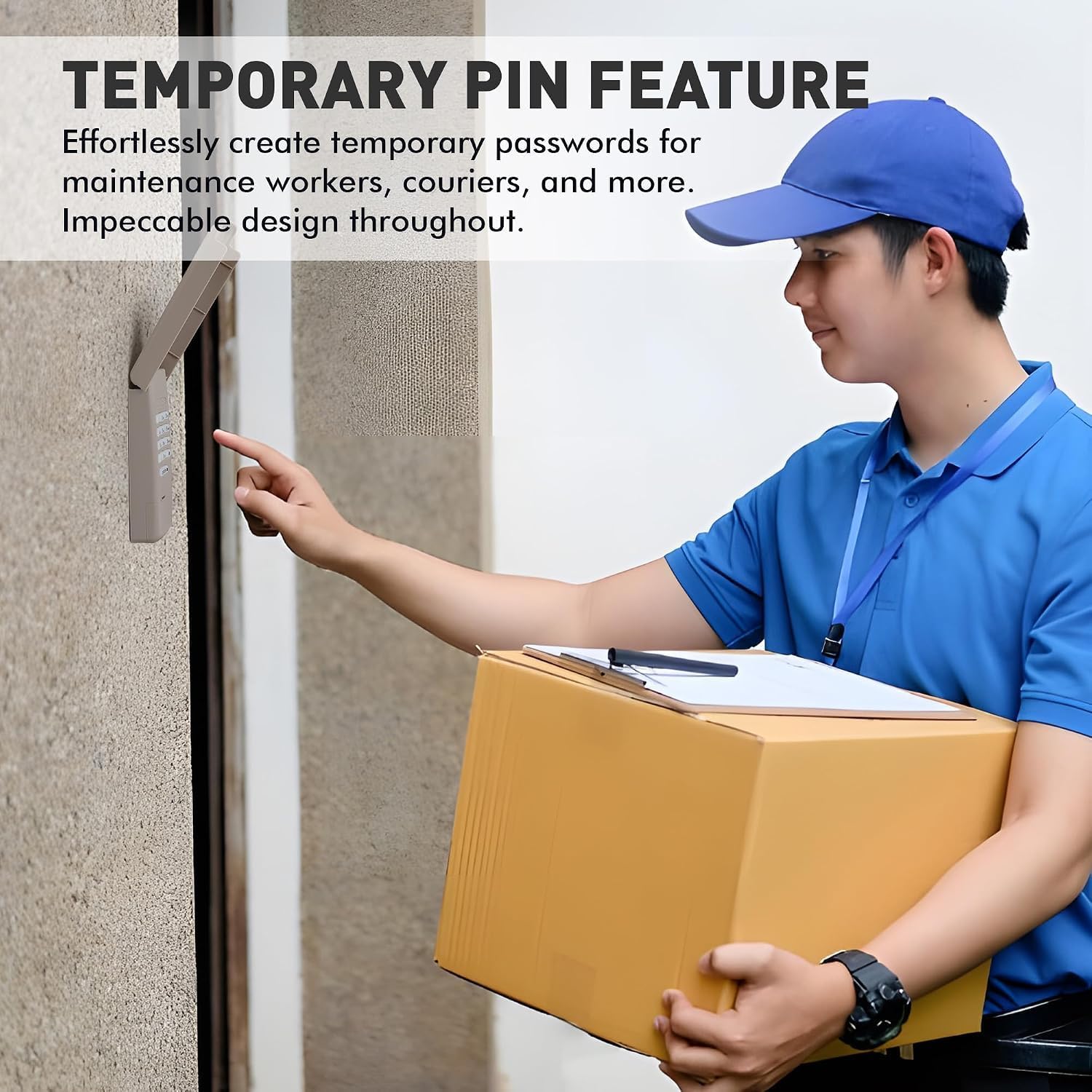 Thumbnail 6 de CreaCity GR053K Garage Door Keypad with 4-Digit PIN and Temporary Access
