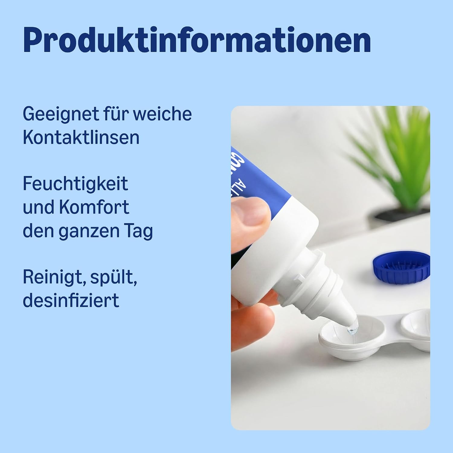 Thumbnail 2 de Healthcare by Amazon All-In-One Lösung für weiche Kontaktlinsen, 360 ml, 3er-Pack (vormals Amazon Basic Care)