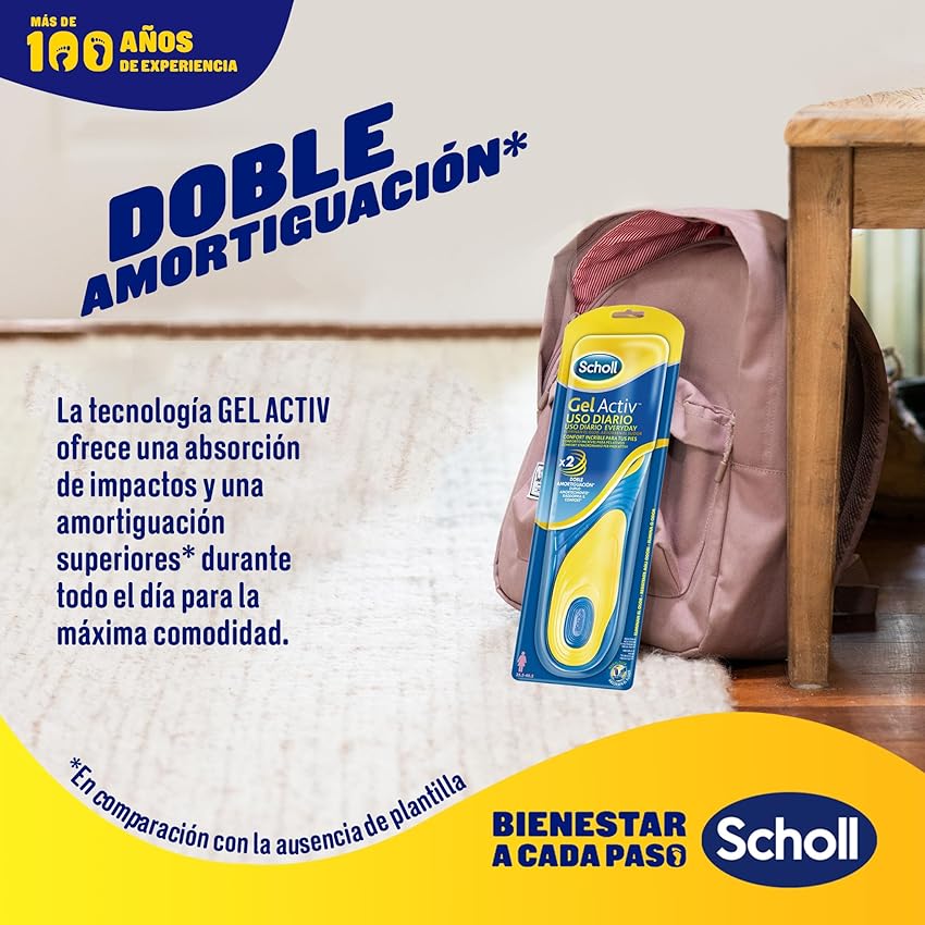 Thumbnail 3 de Scholl GelActiv Plantillas Memory Foam talla 35,5-40,5