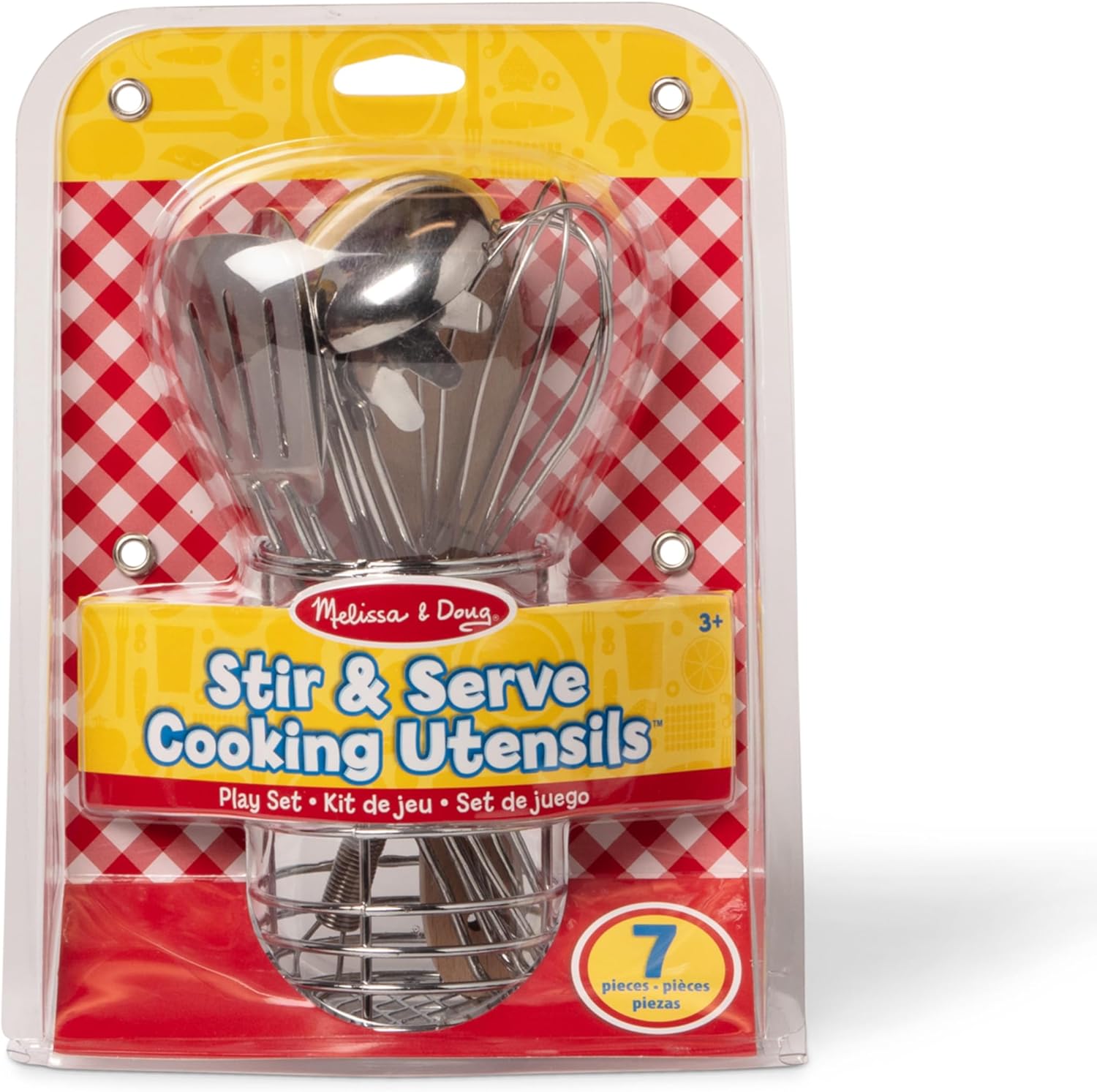 Thumbnail 5 de Melissa & Doug Stir & Serve 7-piece utensils