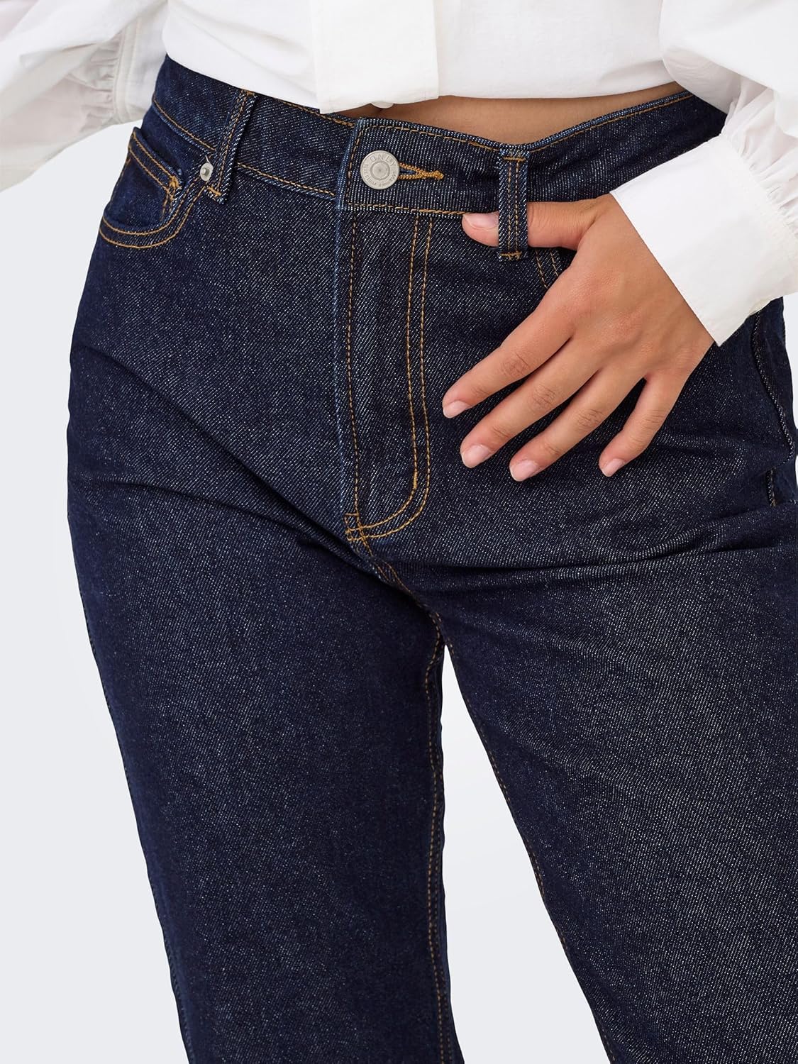 Thumbnail 6 de ONLY Onlemily HW Straight Ank Mae334 Noos: jeans dritti in cotone con elastan