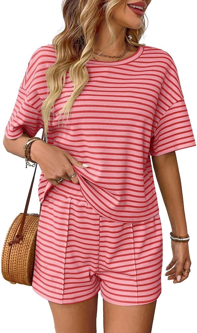 Thumbnail 6 de DONYKARRY striped lounge set 2-piece