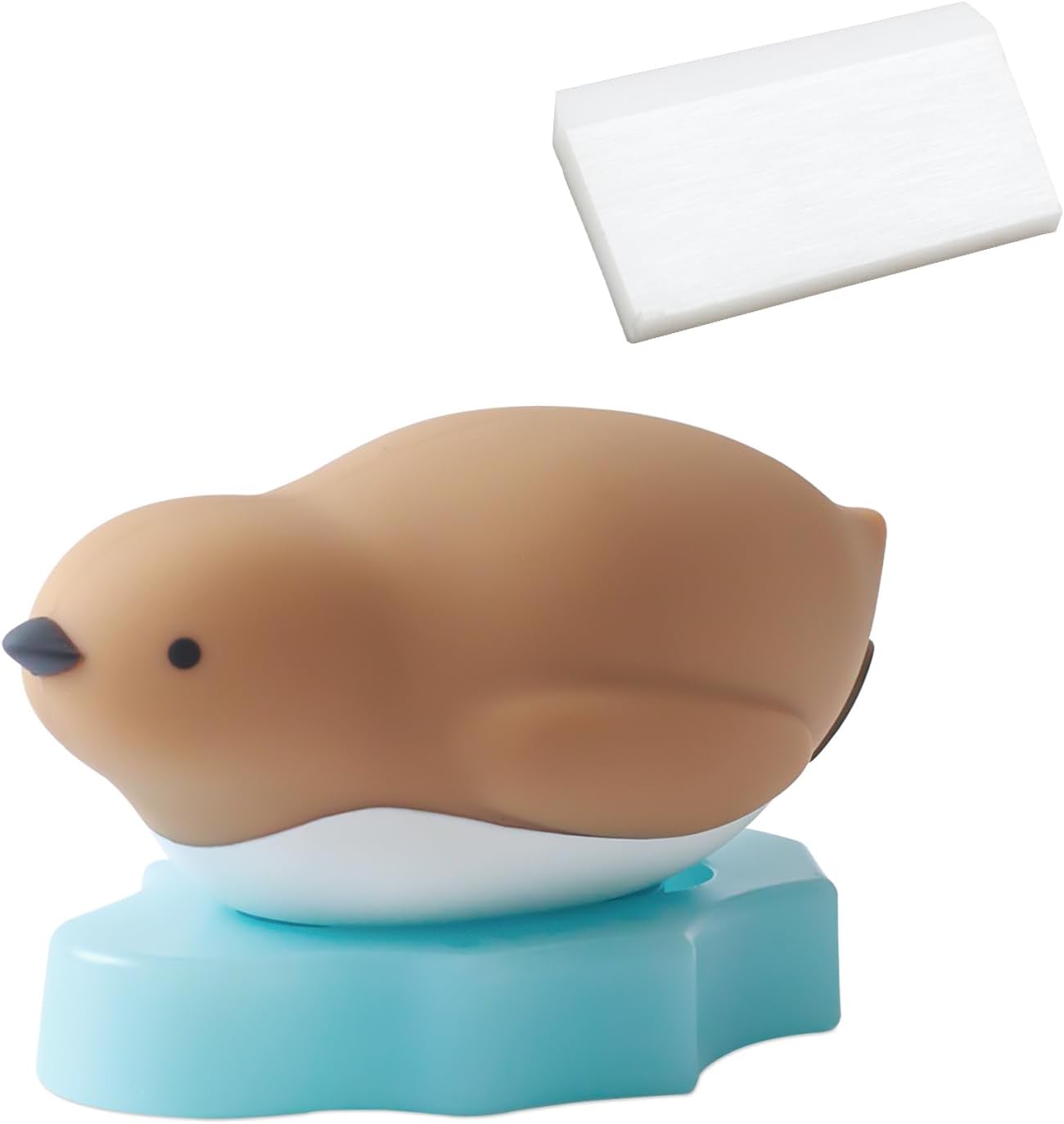 Detalle de プラス BC-021 PICO FRIENDS ひなペンギン ダンボールカッター 替刃セット セラミック刃