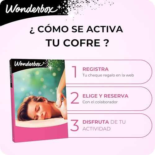 Detalle de WONDERBOX - Caja Regalo Momentos Bienestar para 2 personas
