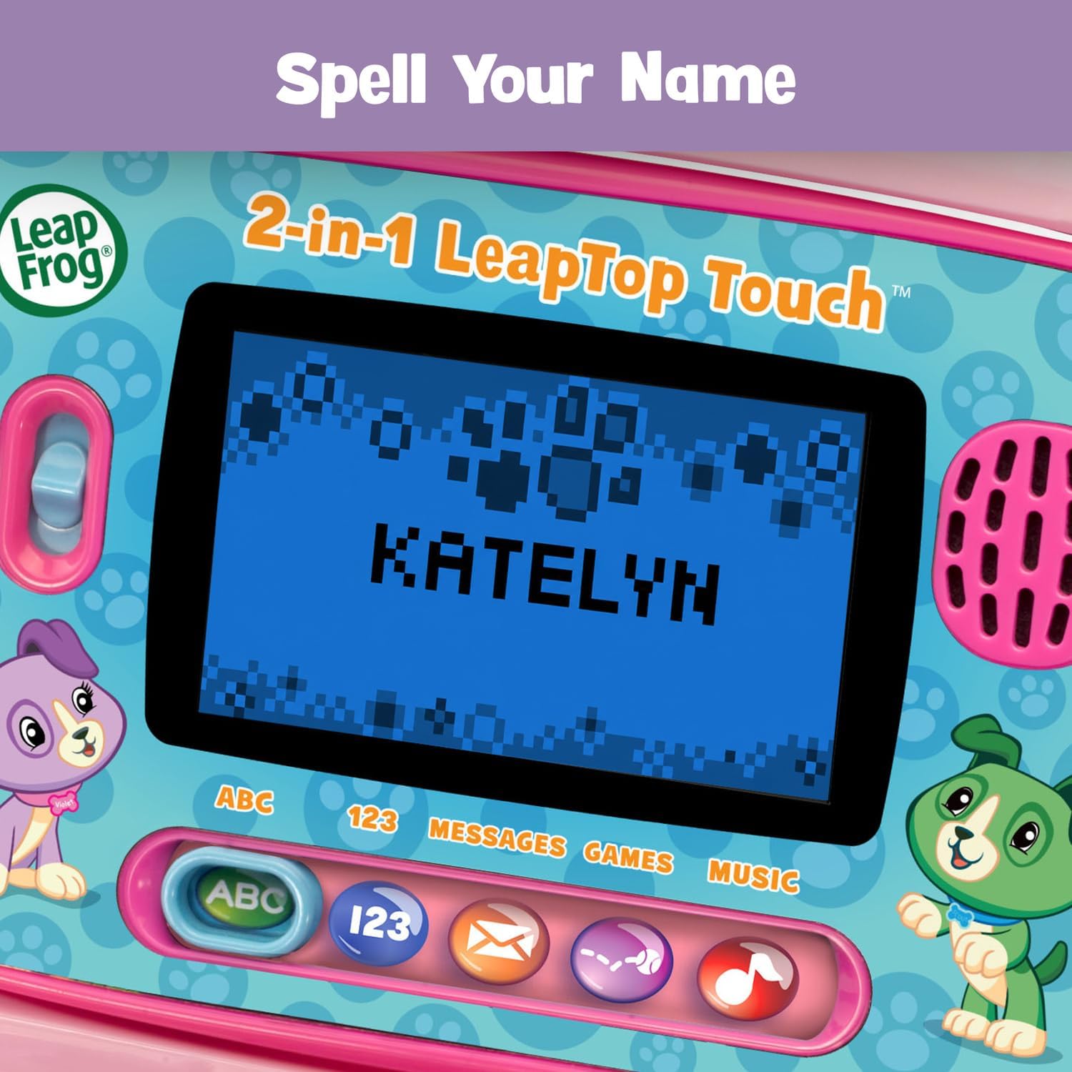 Thumbnail 1 de LeapFrog 2-in-1 LeapTop Touch, Pink