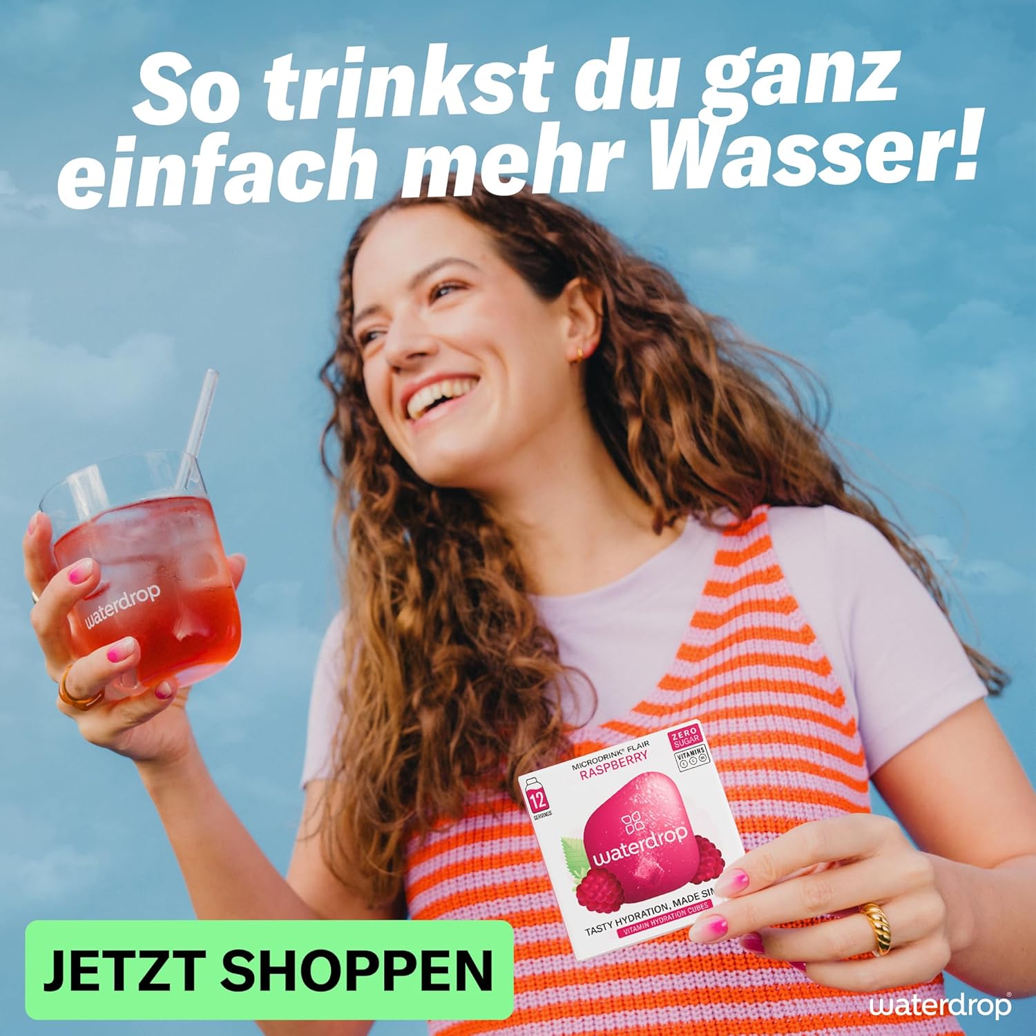 Thumbnail 5 de waterdrop Apfel & Beeren Mix 48 Würfel 🥤