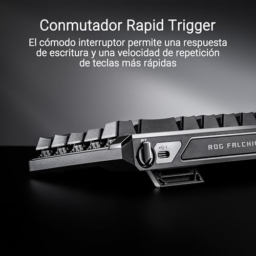 Thumbnail 2 de ASUS ROG Falchion Ace HFX (HFX) teclado gaming analógico 65% con ROG HFX magnéticos y 8000 Hz
