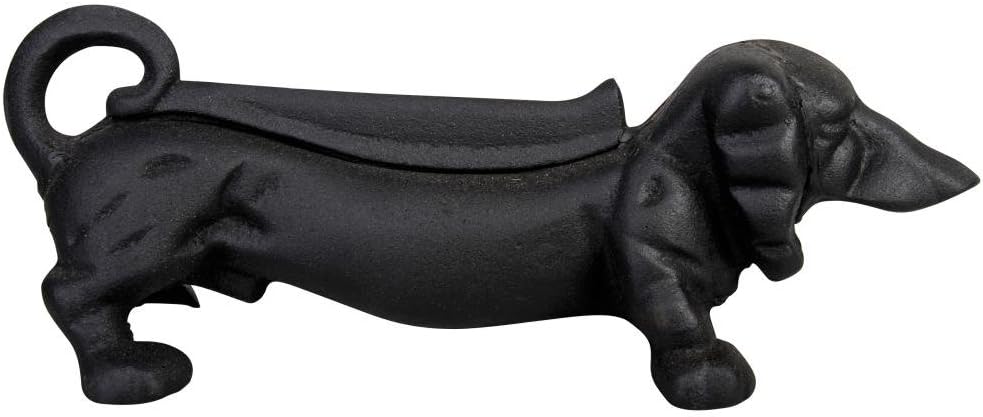 Thumbnail 1 de Esschert Design LH6Z Dachshund Boot Scraper in Black Cast Iron (33 x 13 x 11.5cm)