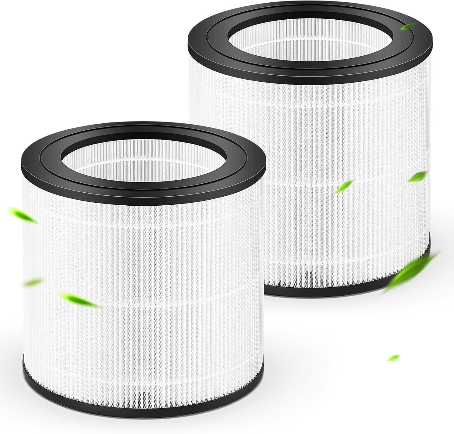 Detalle de FlyQintess FY0611/30 vervangingsfilters, 2 stuks met H13 HEPA en actieve kool