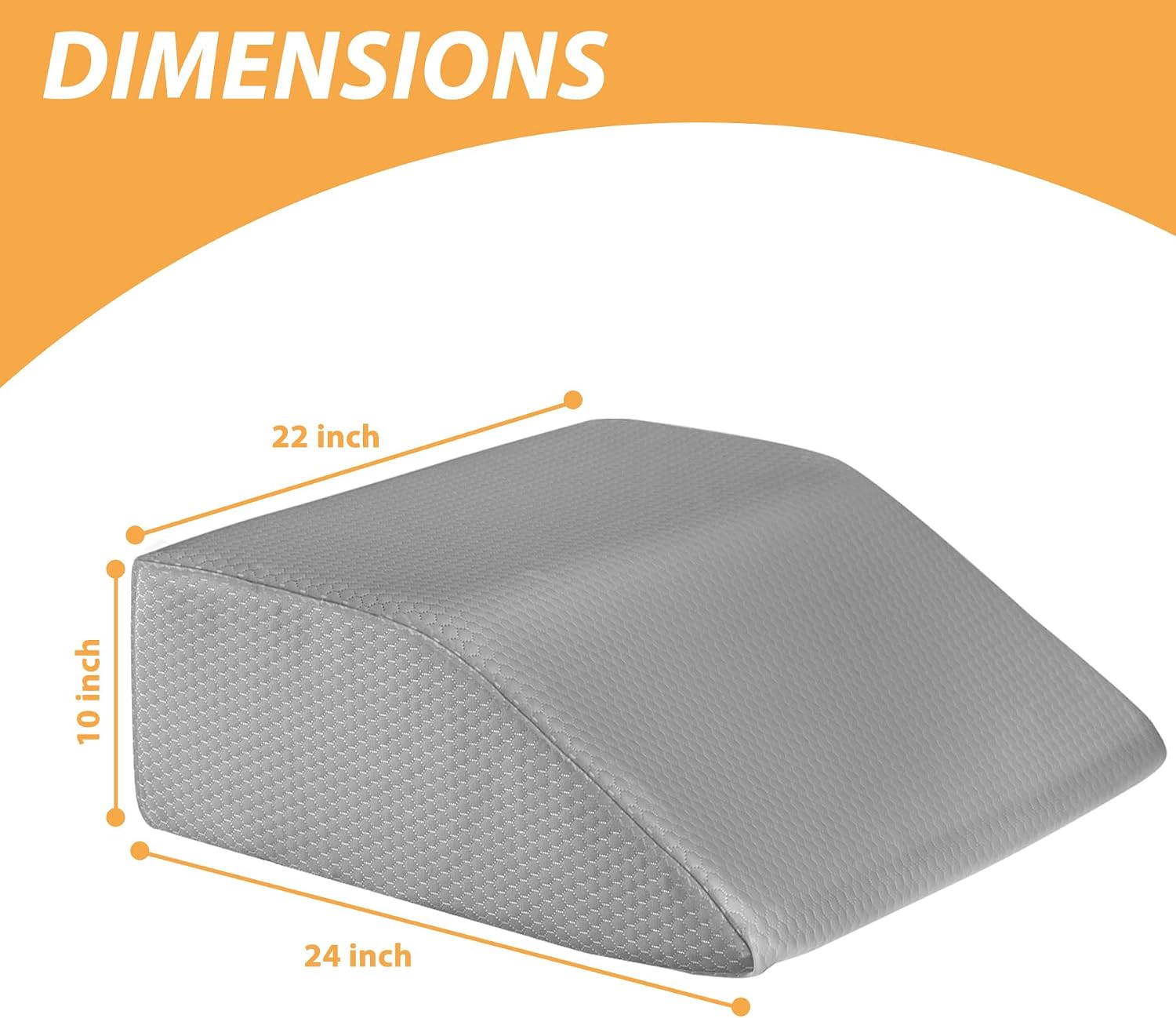 Thumbnail 5 de Bedluxe Leg Elevation Pillow, 10-Inch