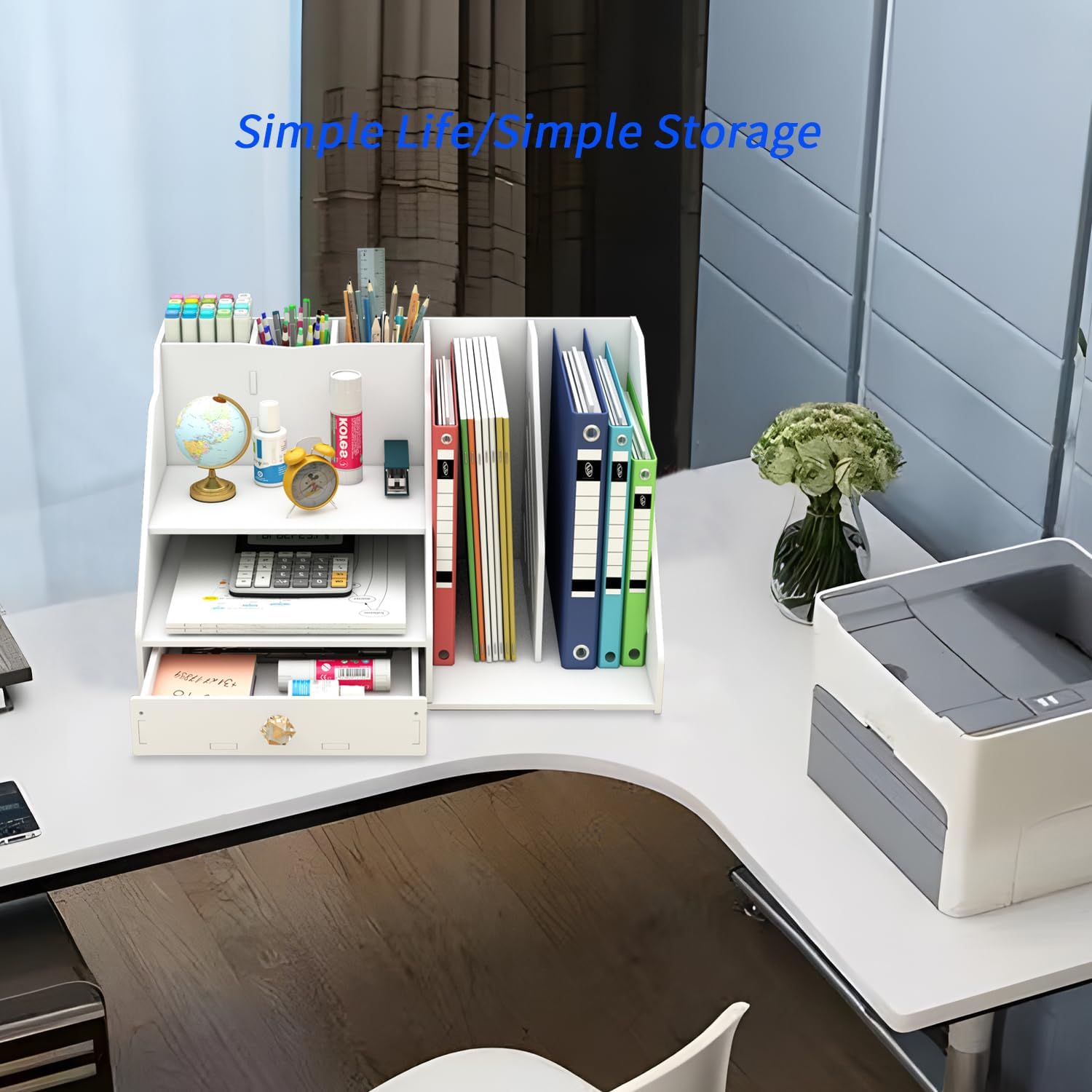 Detalle de Kaishuai Schreibtisch Organizer 32×28×24 cm 🗂