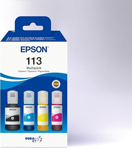 Epson EcoTank Serie 113 Botellas de Tinta Originales 🎨