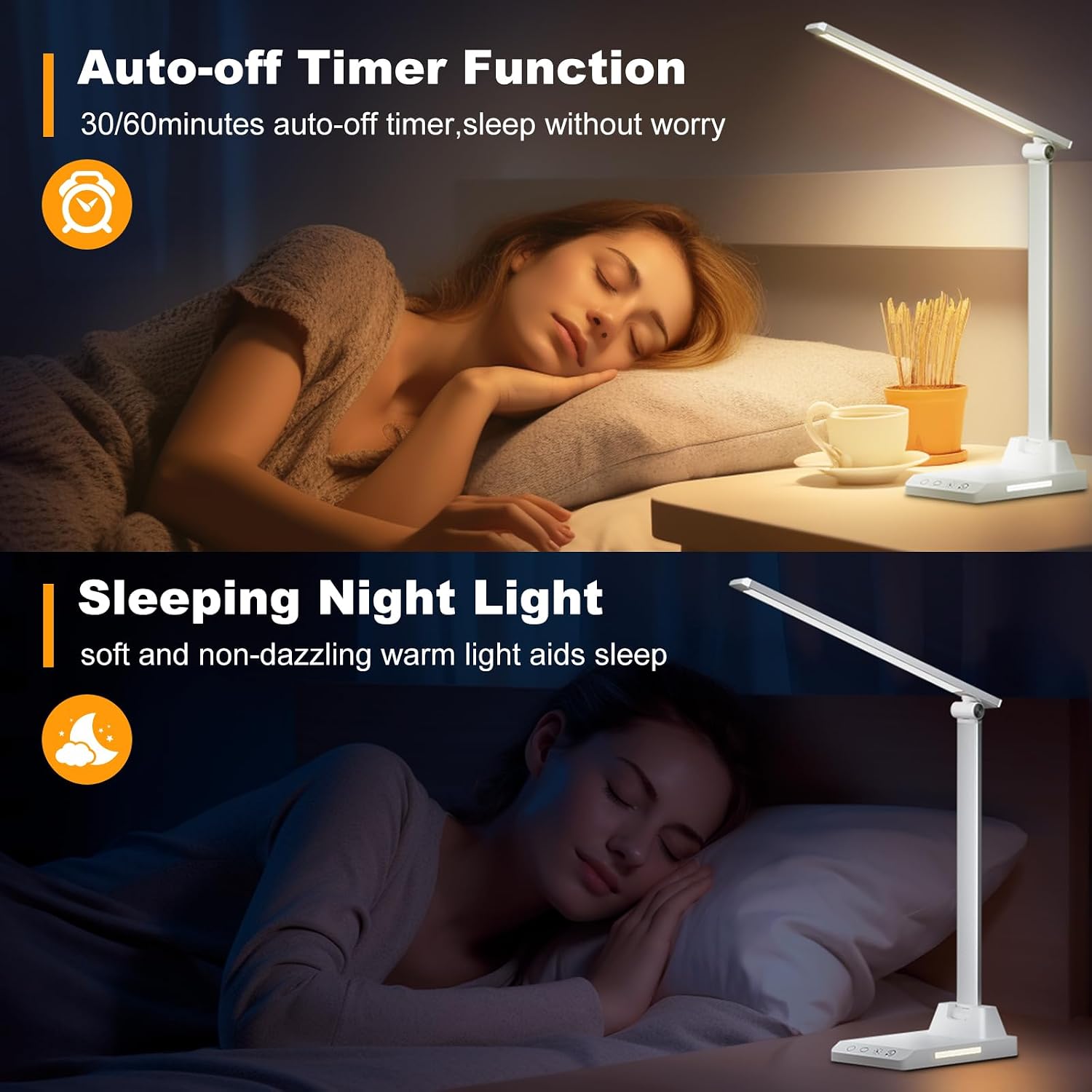 Detalle 1 de Lampada da scrivania LED senza fili 2500 mAh
