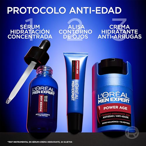 Thumbnail 8 de L'Oréal Paris Men Expert Power Age: Pack Rutina Anti-Edad con Sérum de Ácido Hialurónico y Crema