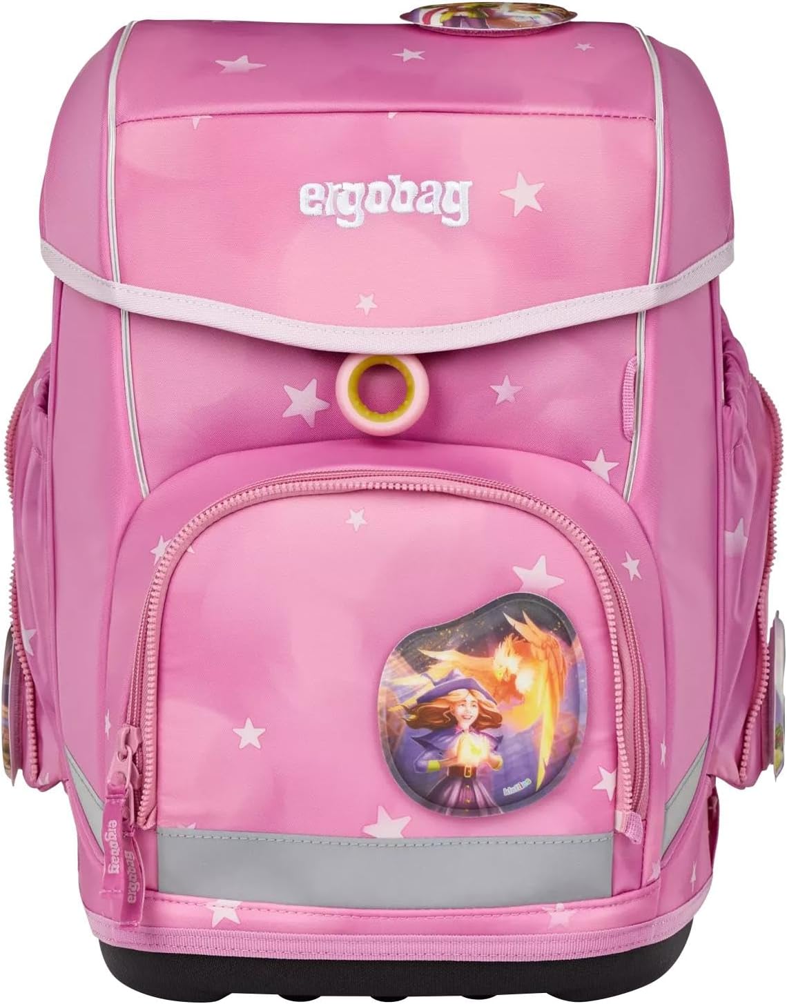 Thumbnail 1 de ergobag Schulranzen-Set WolkenzauBär Pink – ergonomisch, gut organisiert und individuell gestaltbar