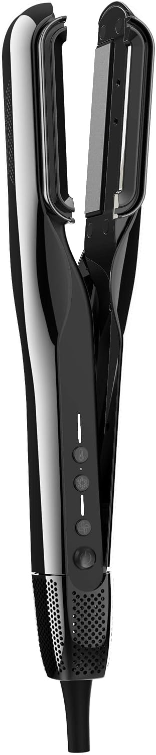 Detalle de AirLisse 6-in-1 Premium di Cecotec: piastra/arfre asciugacapelli con 6 accessori e funzione plasma