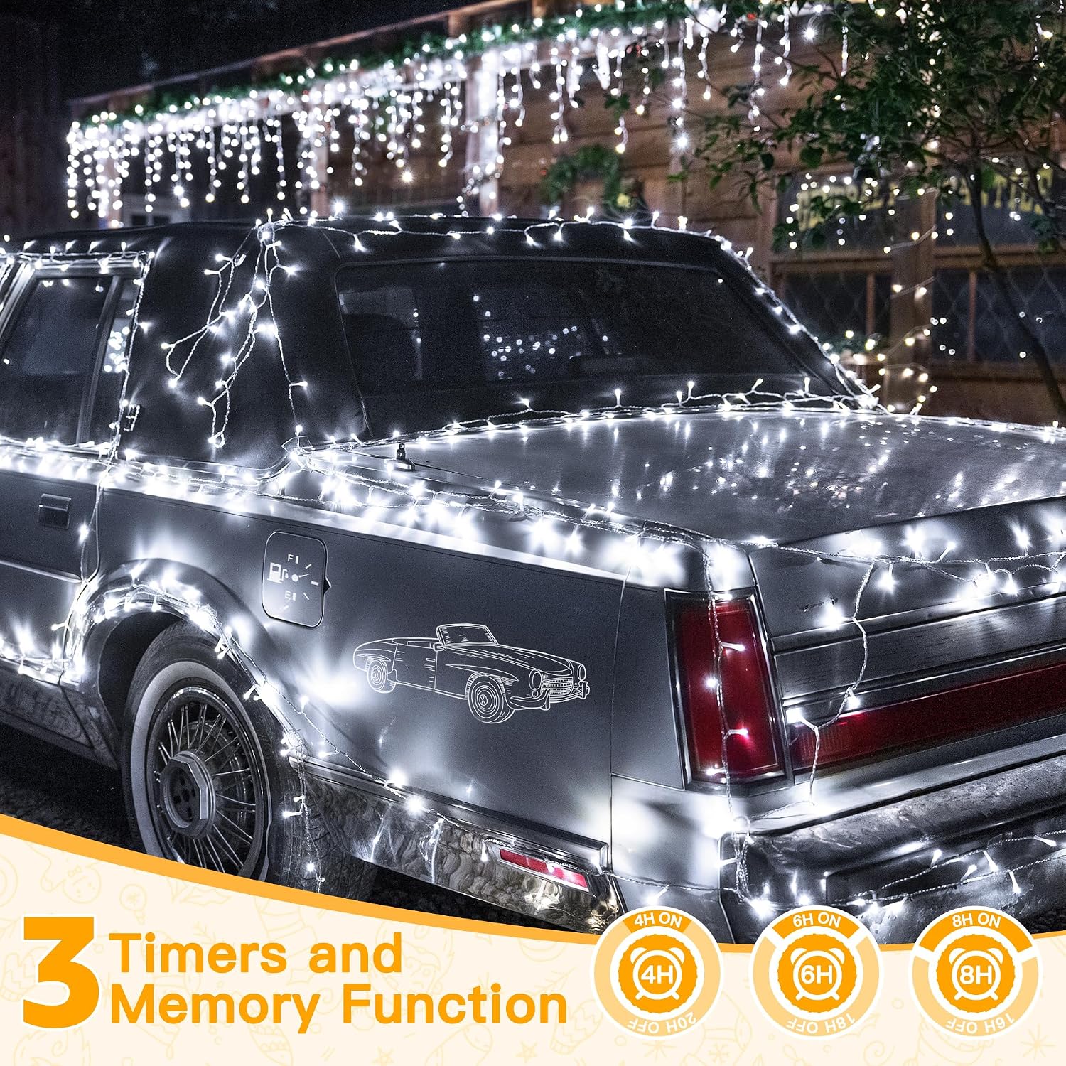 Thumbnail 4 de Ollny Outdoor 800 LED Fairy Lights 80m ๐