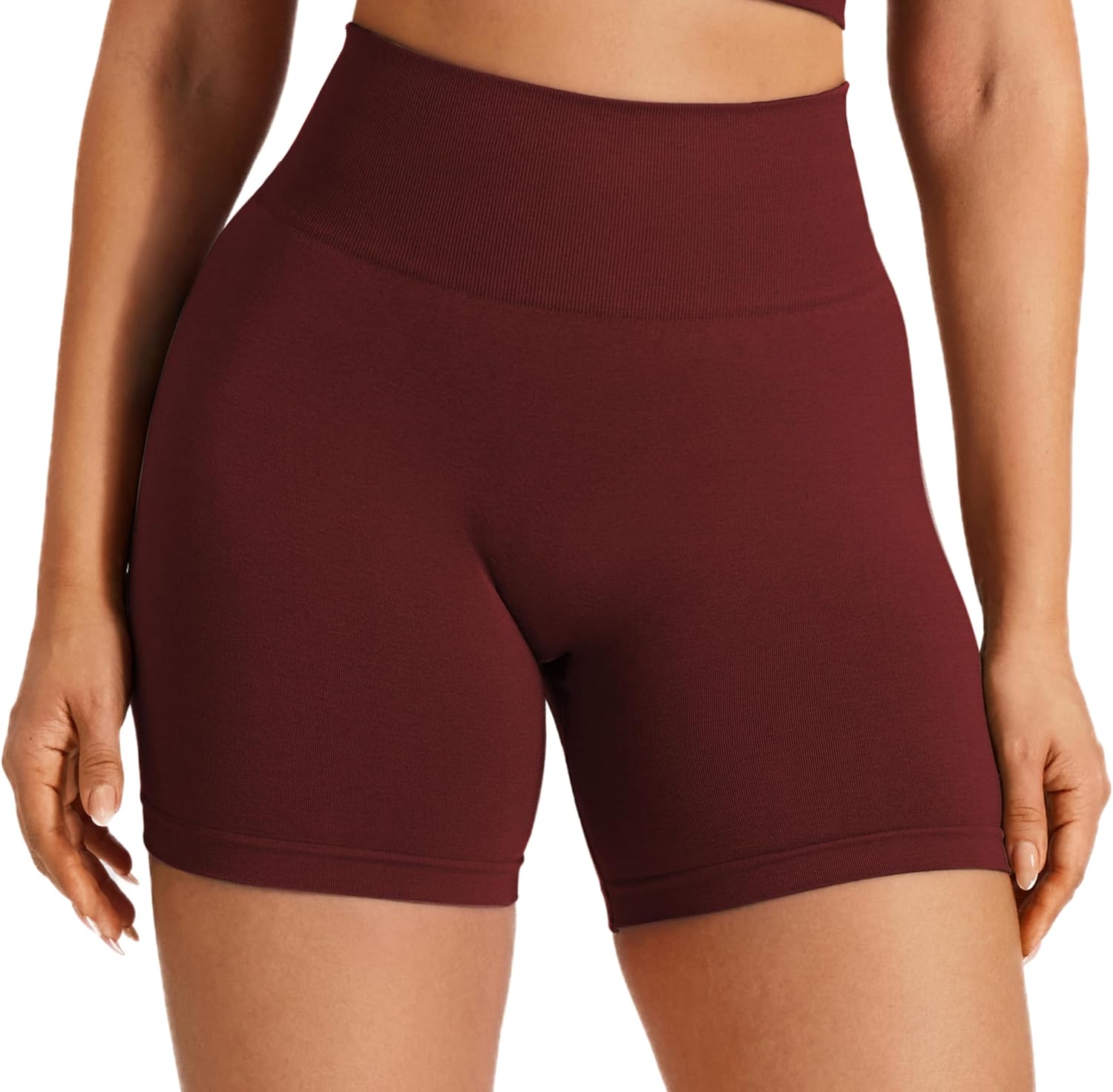 Thumbnail 1 de JOYSPELS Seamless Gym Shorts for Women UK – High Waist Scrunch Bum Shorts
