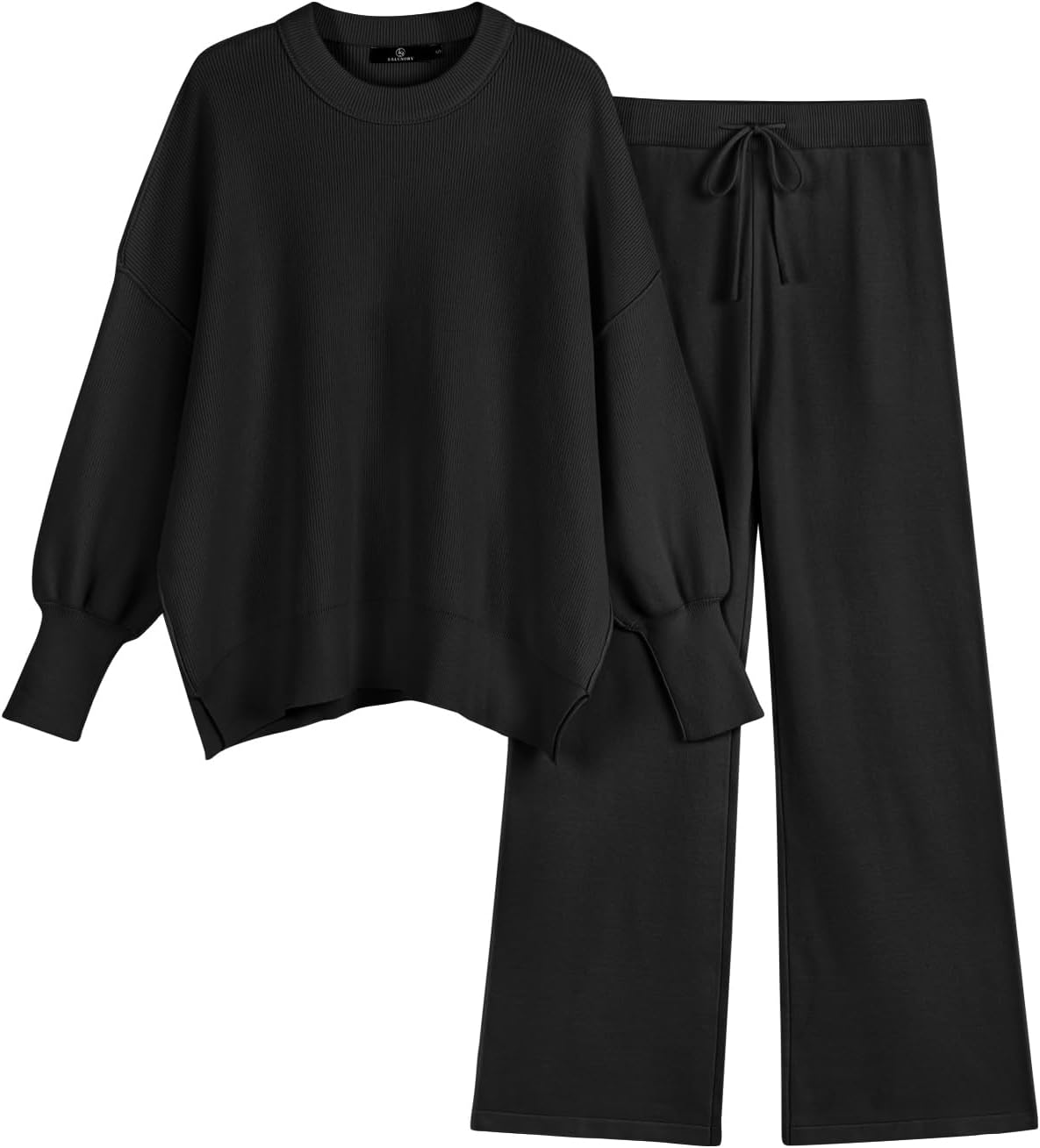 Detalle de LILLUSORY 2-Piece Oversized Knit Sweatsuit Set
