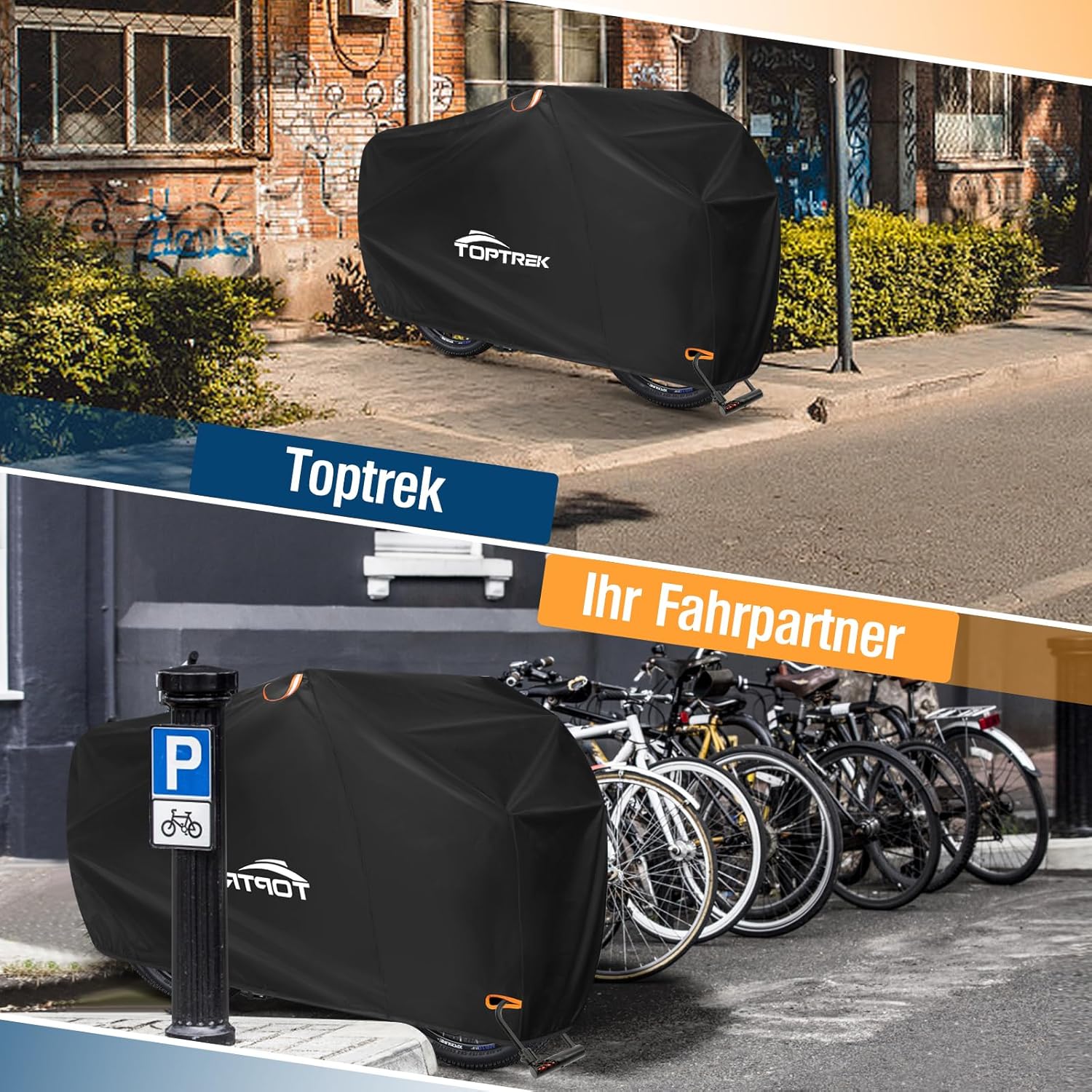 Thumbnail 6 de Toptrek Fahrradabdeckung 200×110×70 cm