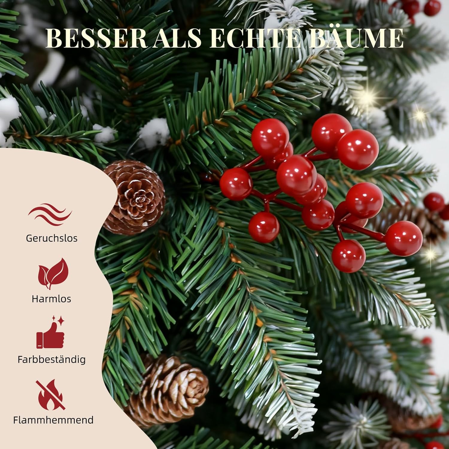 Detalle 1 de YOUDENOVA Sapin de Noël 150 cm 🎄