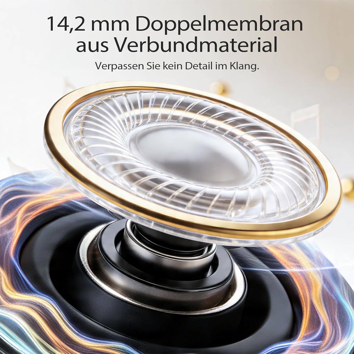 Thumbnail 2 de OWMSIC Bluetooth In-Ear Kopfhörer W70 Pro (Bluetooth 5.4) mit 4× ENC-Mikrofonen, 46 Std. Spielzeit und LED-Display