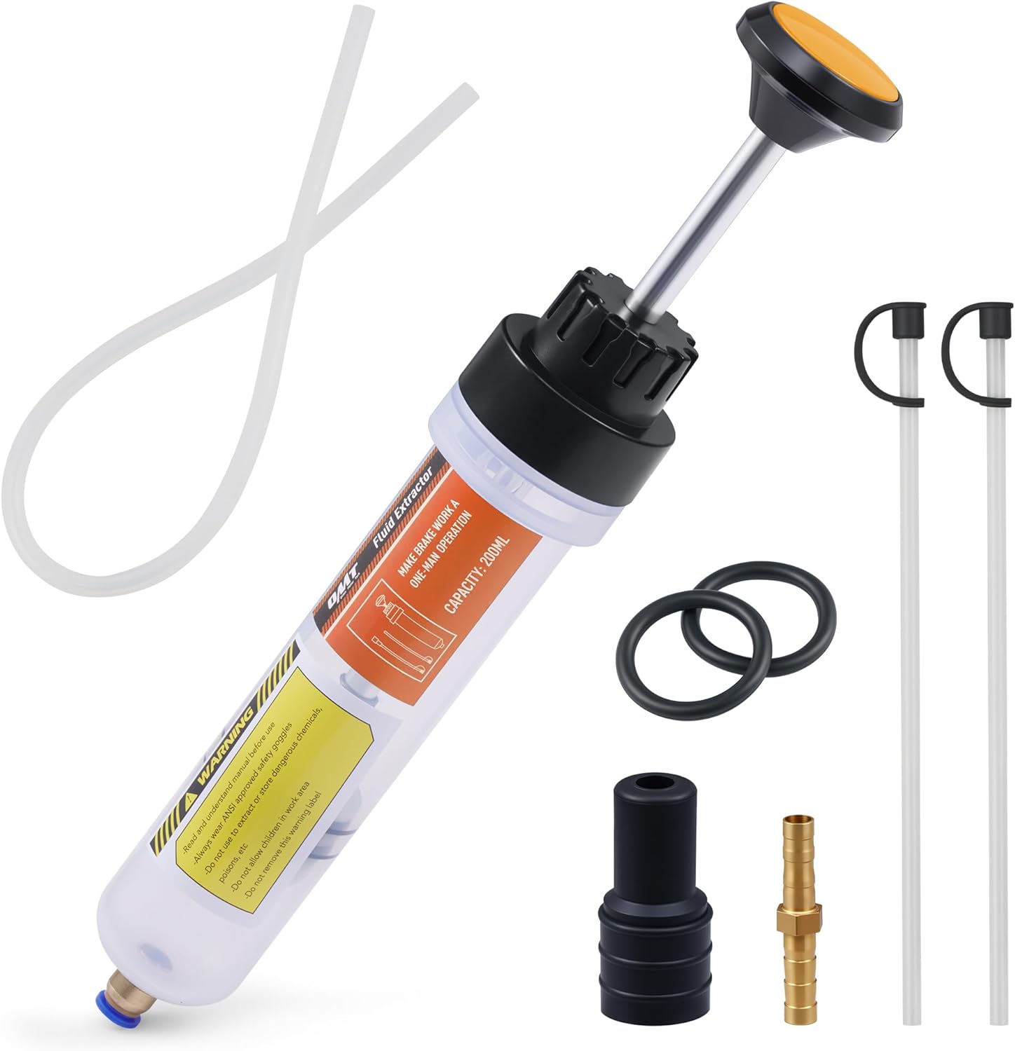 Orion Motor Tech 200mL Manual Fluid Extractor and Filler (Syringe-Style Pump)