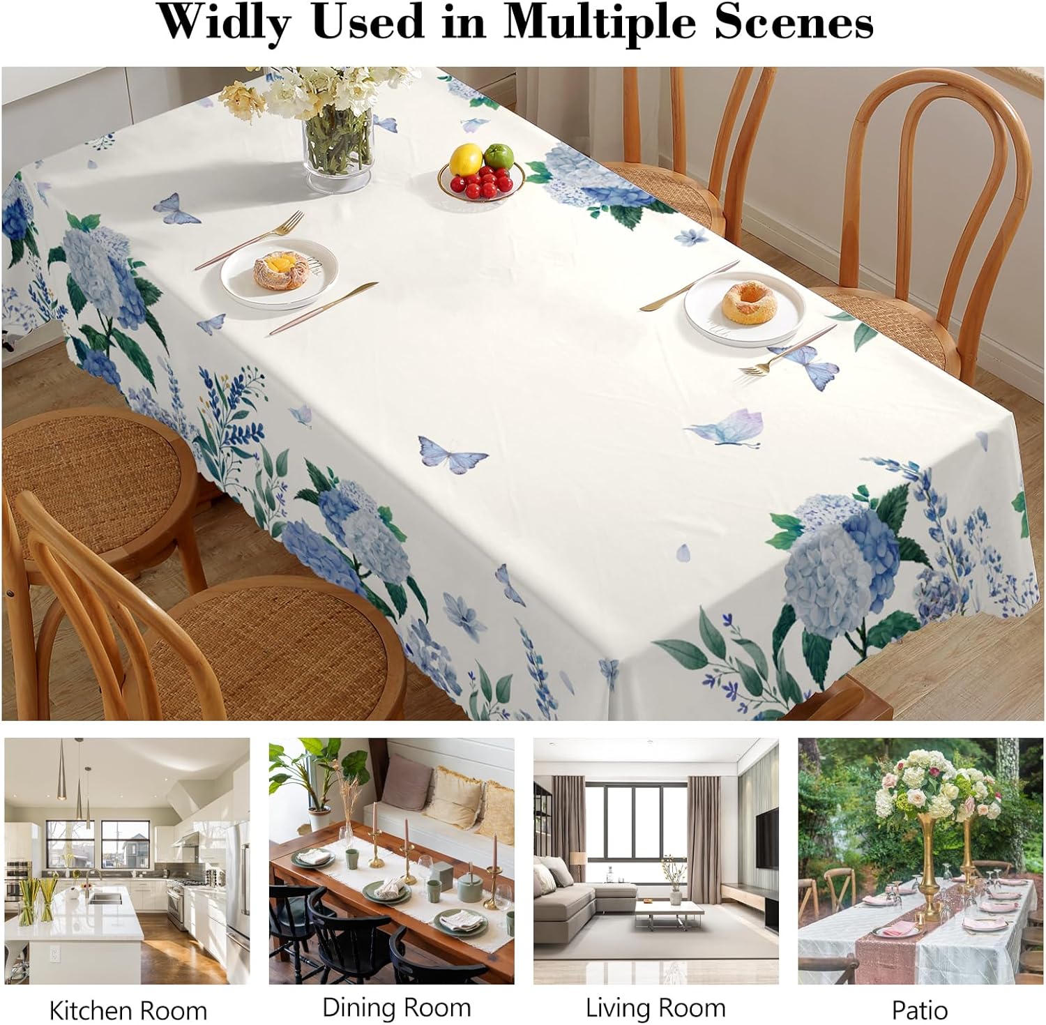 Thumbnail 3 de iEvery hydrangea tablecloth 110x140cm