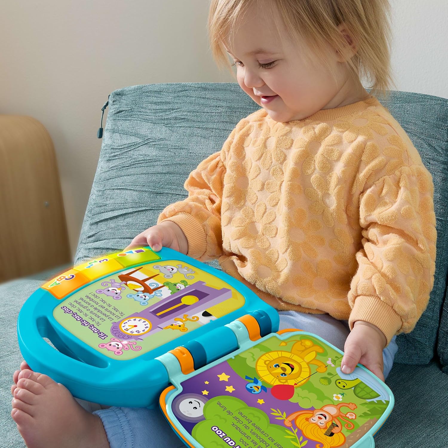 Detalle 2 de Fisher-Price Comptines JMC51, jouet musical 6 mois