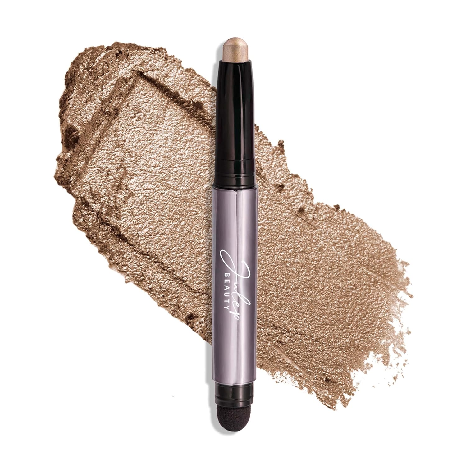 Detalle de Julep Cream-to-Powder Eyeshadow Stick 101 — Silver Moonlight Shimmer 💄