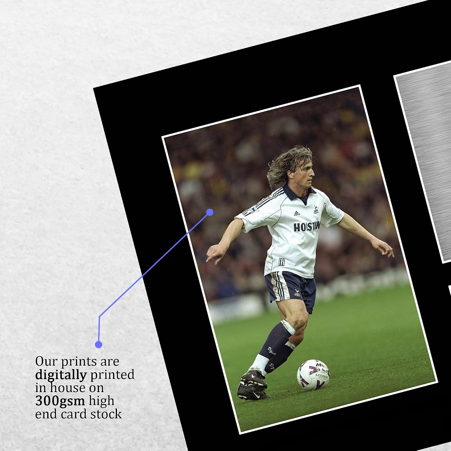 Thumbnail 3 de HWC Trading A4 David Ginola signed print 1 A4
