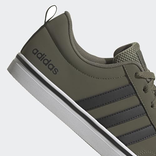 Detalle de Adidas Hombre Vs Pace 2.0 Shoes – Olive Strata/Core Black/Cloud White, talla 47 1/3 EU