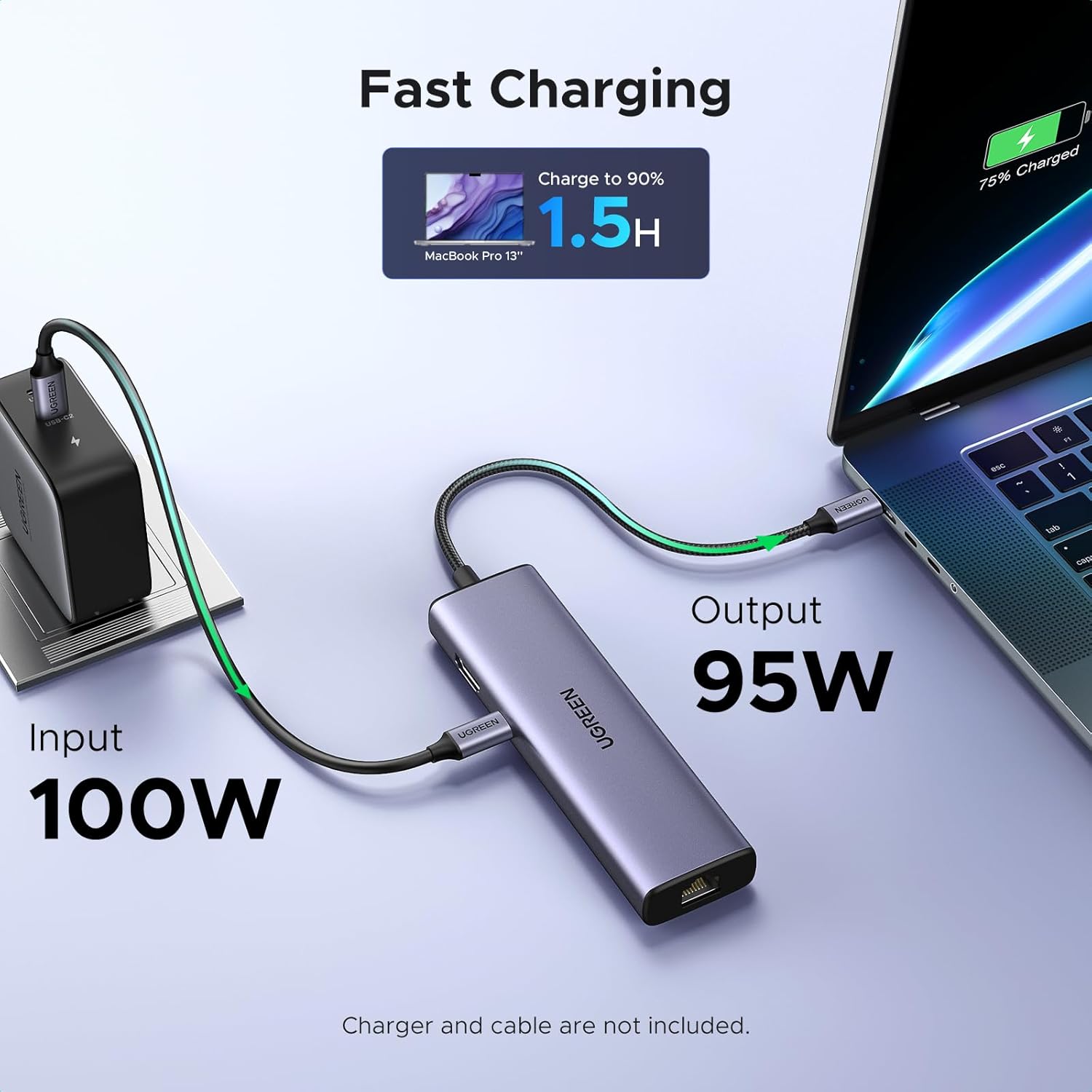 Thumbnail 4 de UGREEN Revodok USB C Hub 6‑in‑1