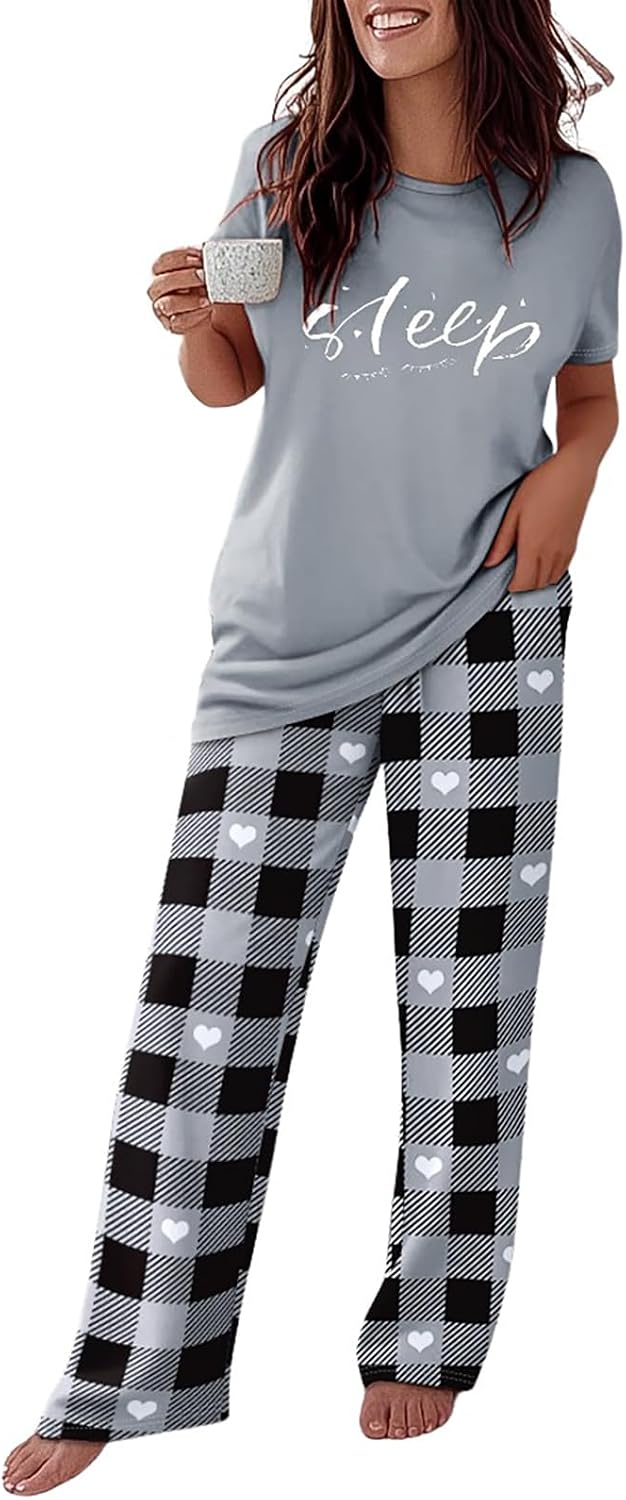 Detalle de CHICME Women's Pajama Set 2-Piece Lounge