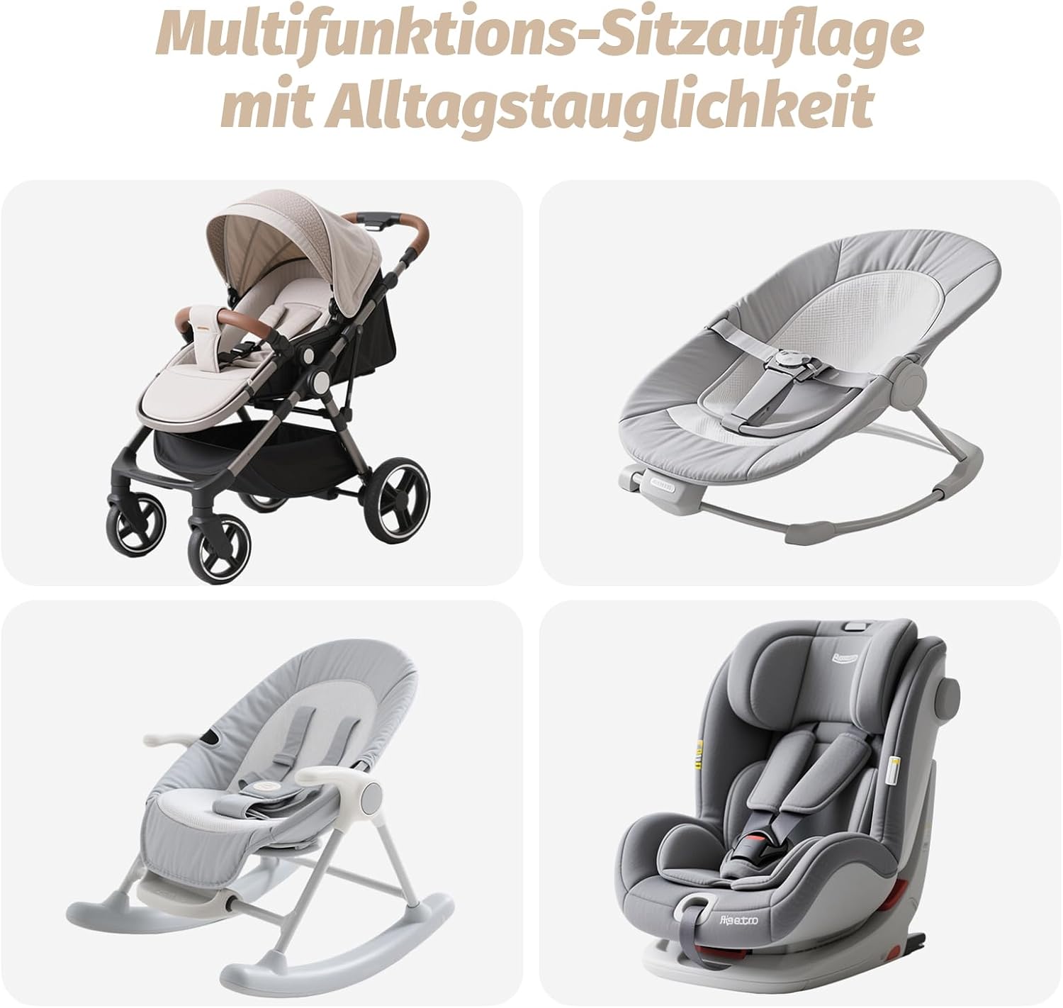 Thumbnail 4 de Baby Autositz-Kissen 2-in-1