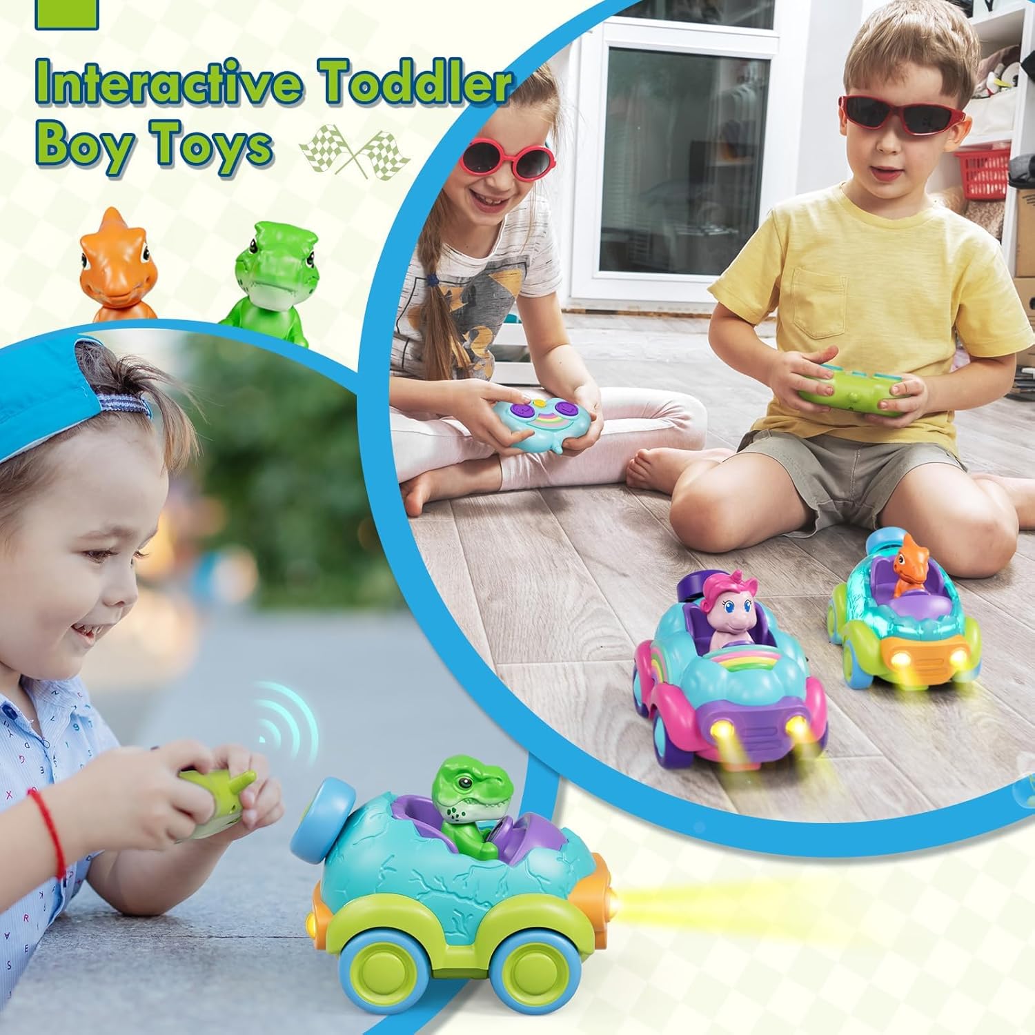 Thumbnail 4 de Lehoo Castle Macchina Telecomandata Dinosauro 500mAh