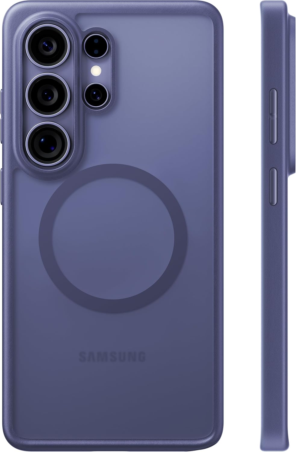 Detalle de TORRAS Magnetic Shockproof Case for Samsung Galaxy S26 Ultra (Purple) with MagSafe Compatibility