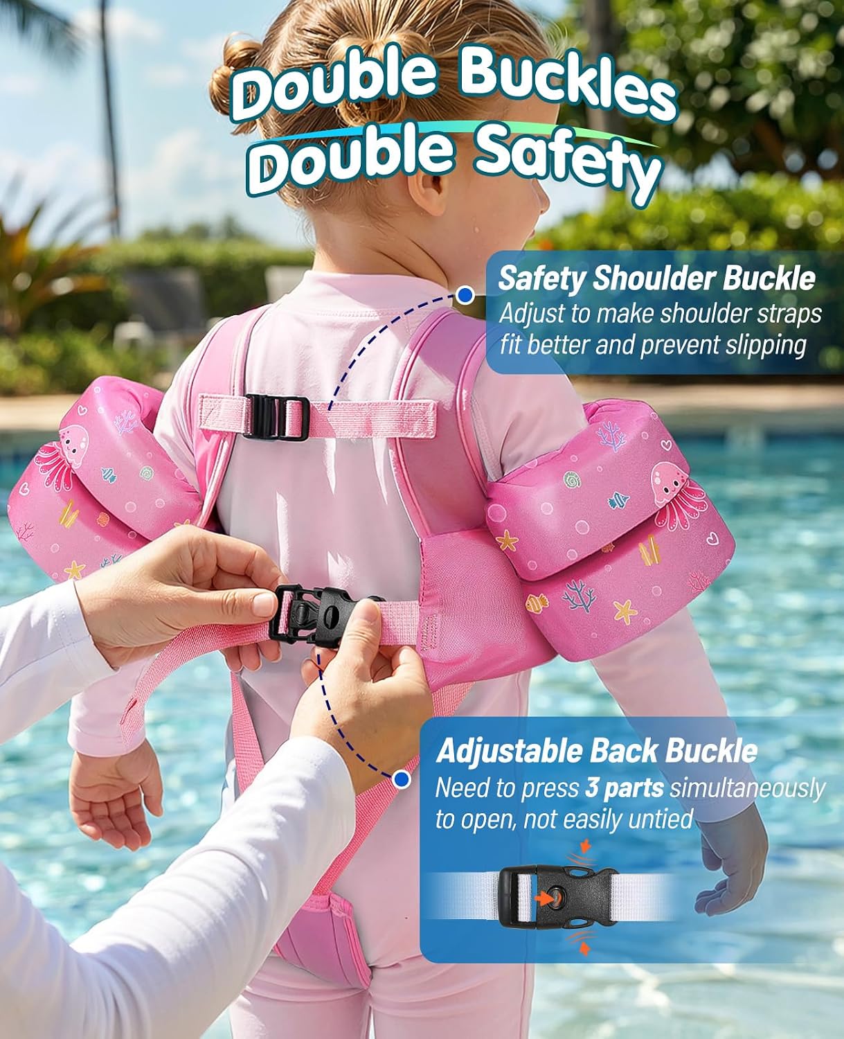 Detalle 2 de HeySplash Toddler Swim Vest