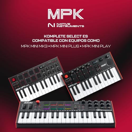 Detalle 2 de Akai MPK Mini MK3: Controlador MIDI USB con 25 teclas y joystick 4 ejes para producción en estudio
