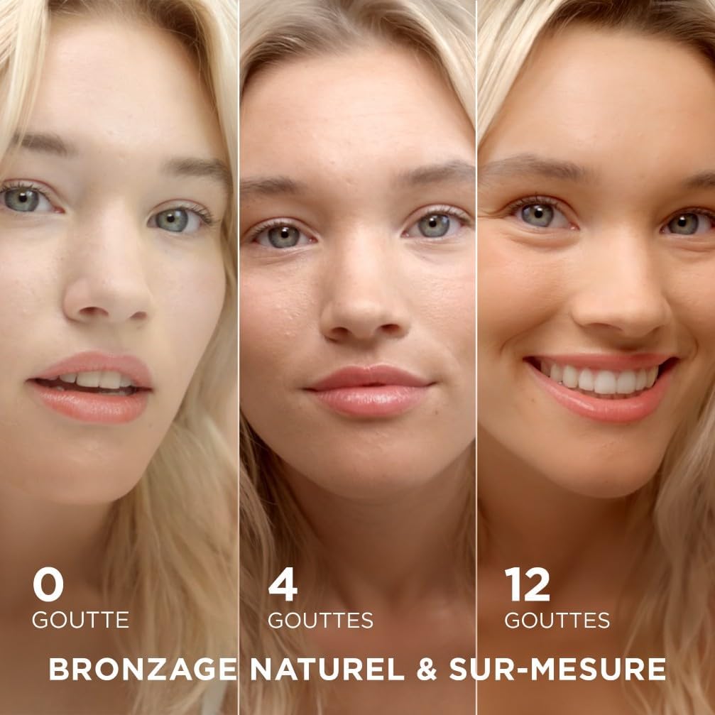 Detalle de Garnier Ambre Solaire Sérum Autobronzant Visage Hydratant – Natural Bronzer 30 ml
