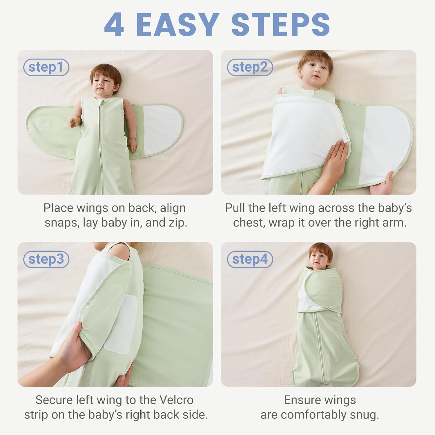 Detalle de Baby Sleep Sack Swaddle 1.0 TOG