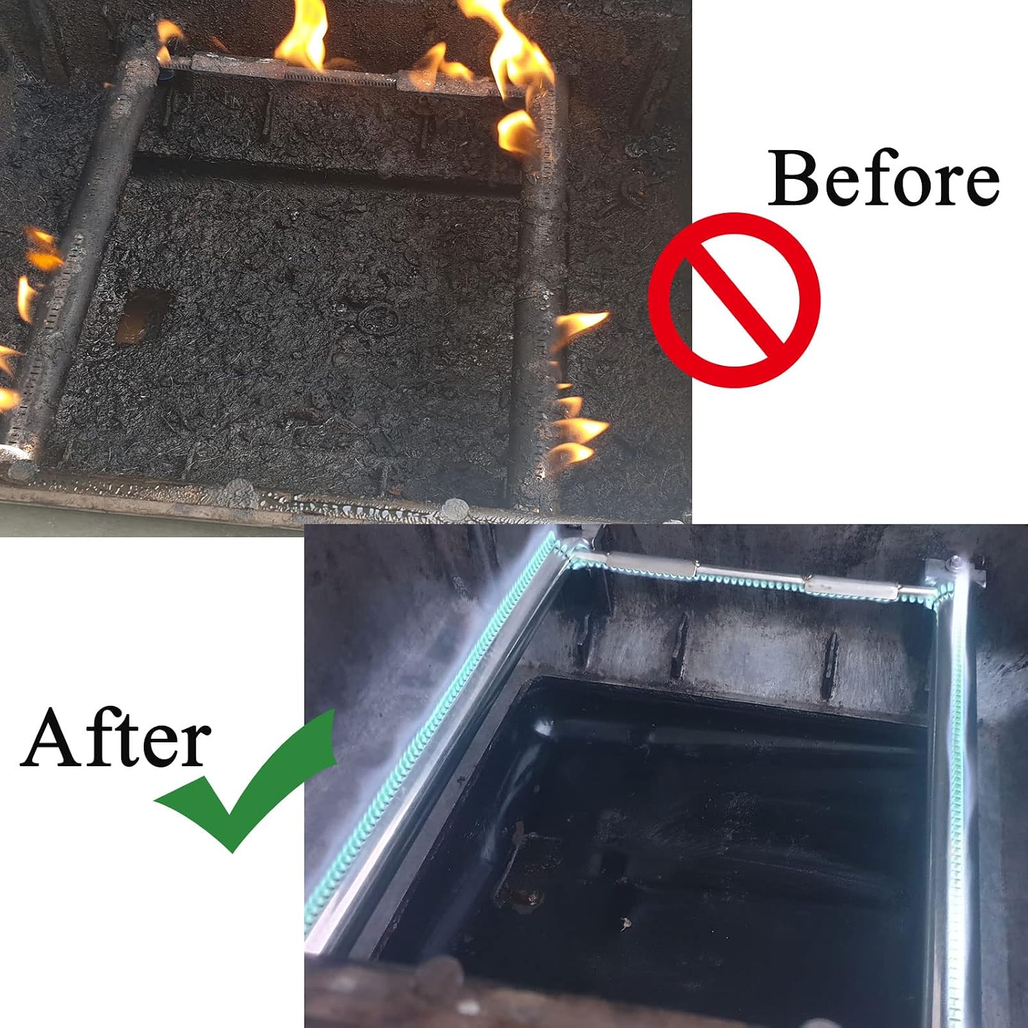 Thumbnail 4 de WELL GRILL WELL GRILL 45,7 cm : tube de brûleur pour Weber Spirit 200 (2013-2017) avec contrôle Up-Front