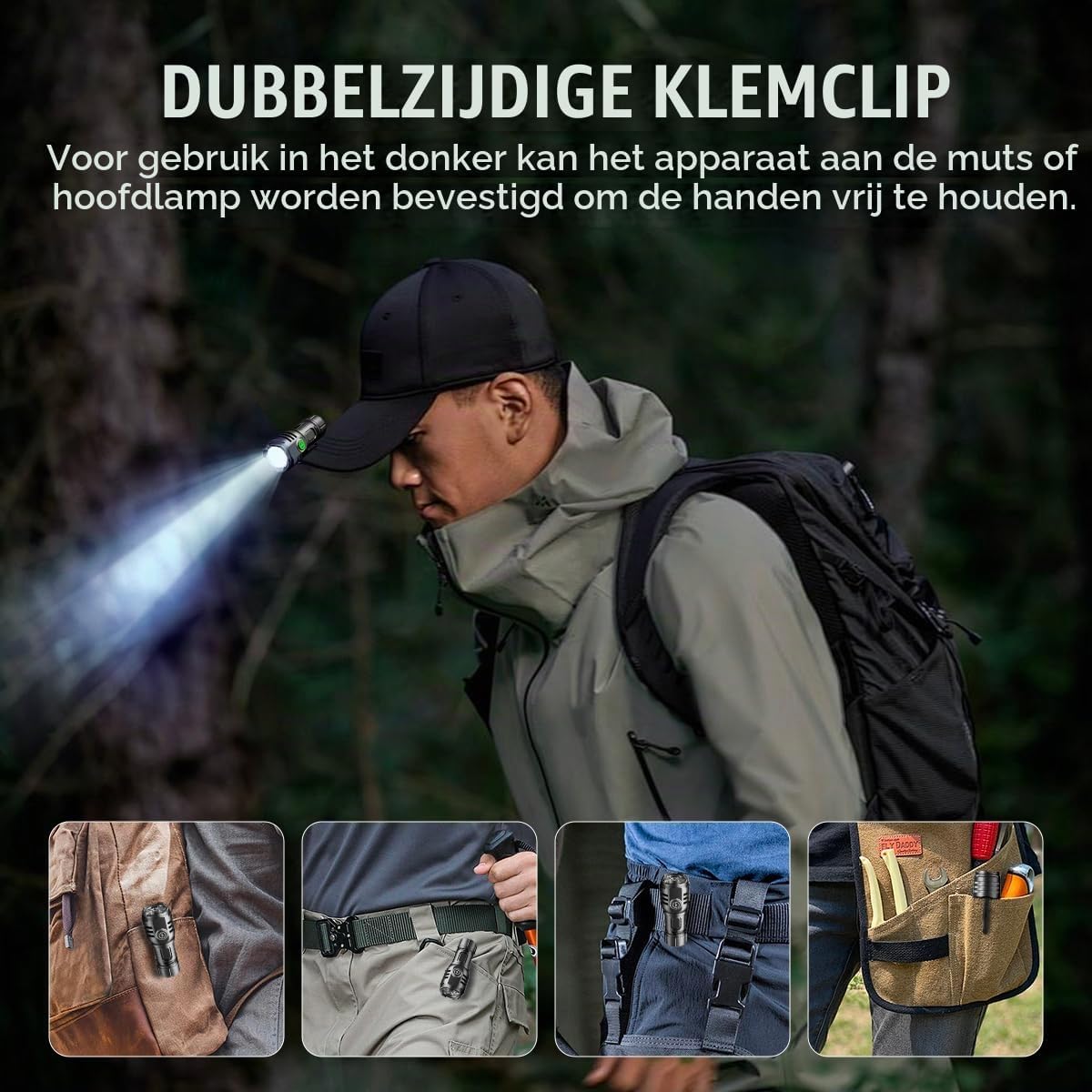 Thumbnail 3 de SKYLLA oplaadbare led-zaklamp met 6000 lumen en USB-C